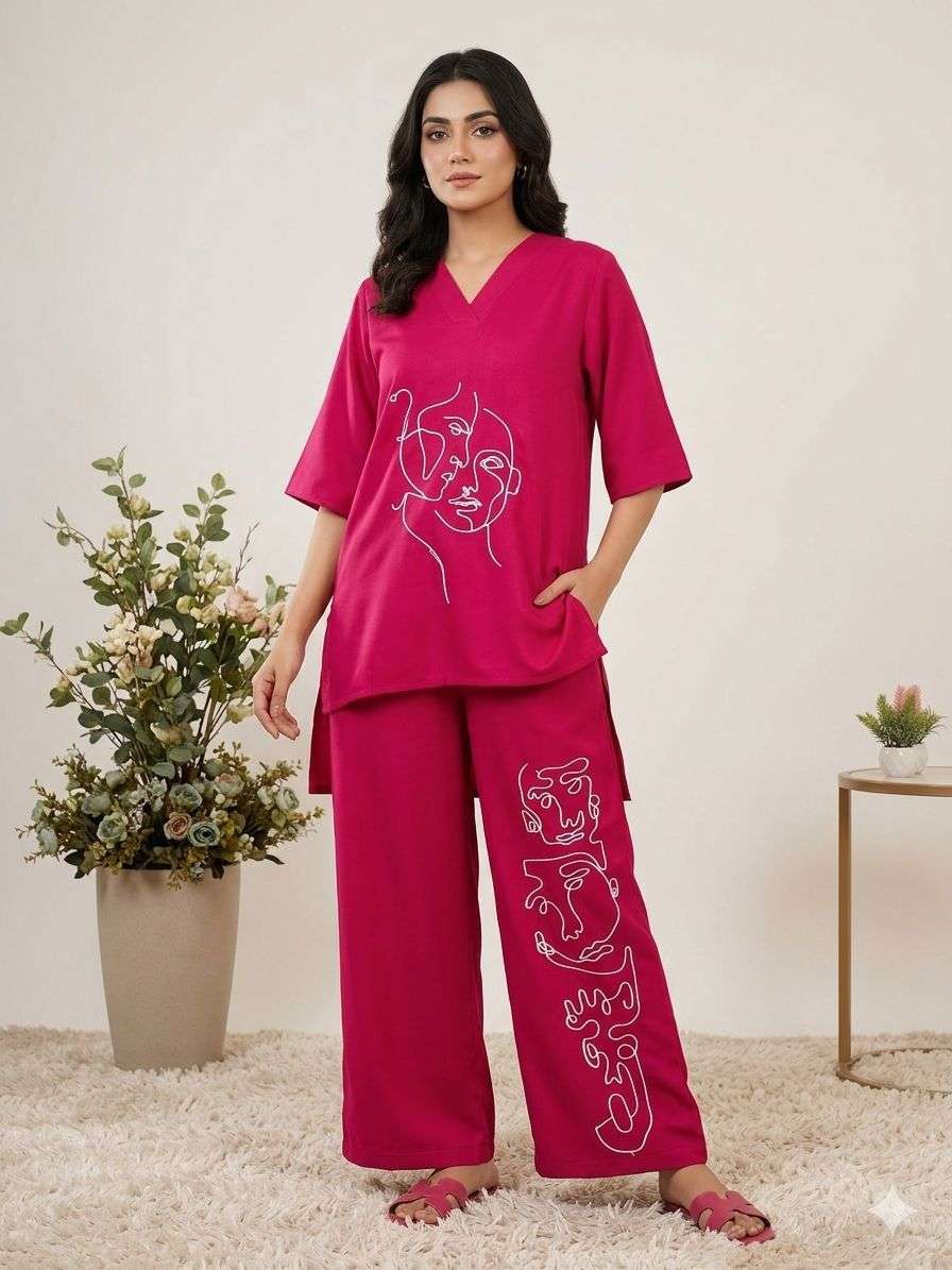 LG 2092 SILK SUMMER SEASON WEAR TRENDY CO-ORD SET