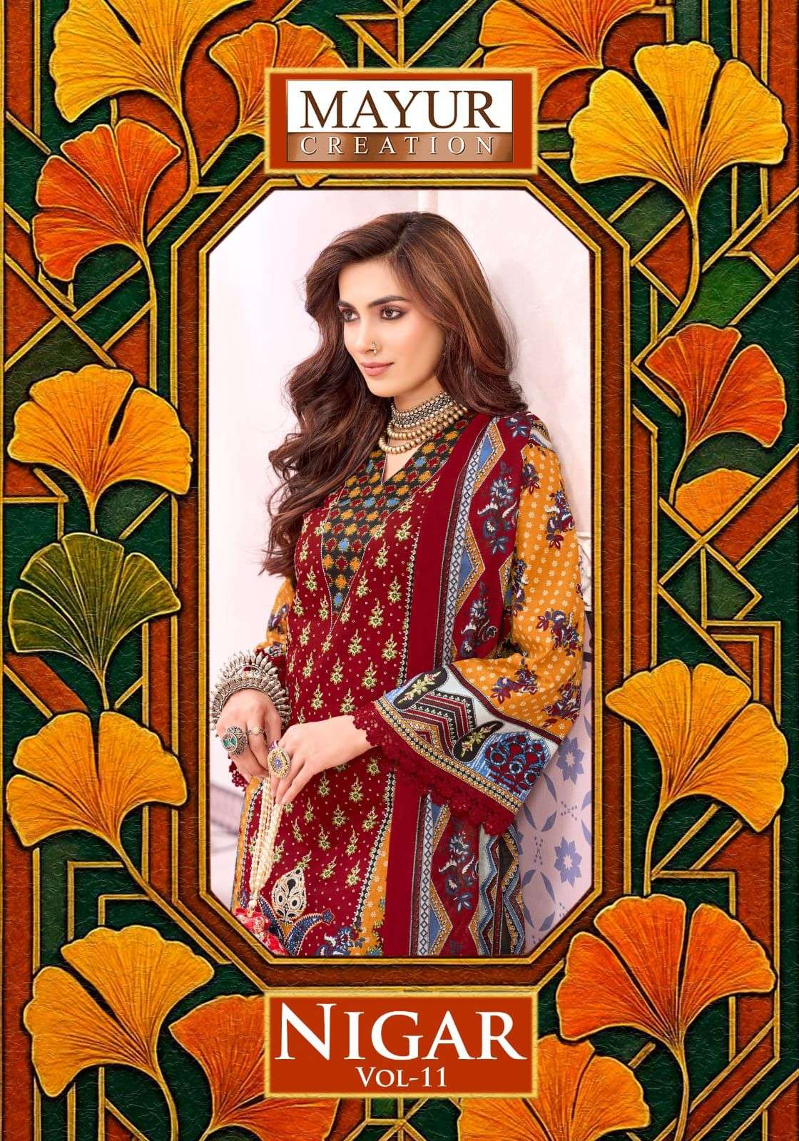 MAYUR CREATION NIGAR VOL 11 COTTON DIGITAL KARACHI PRINT SALWAR SUIT