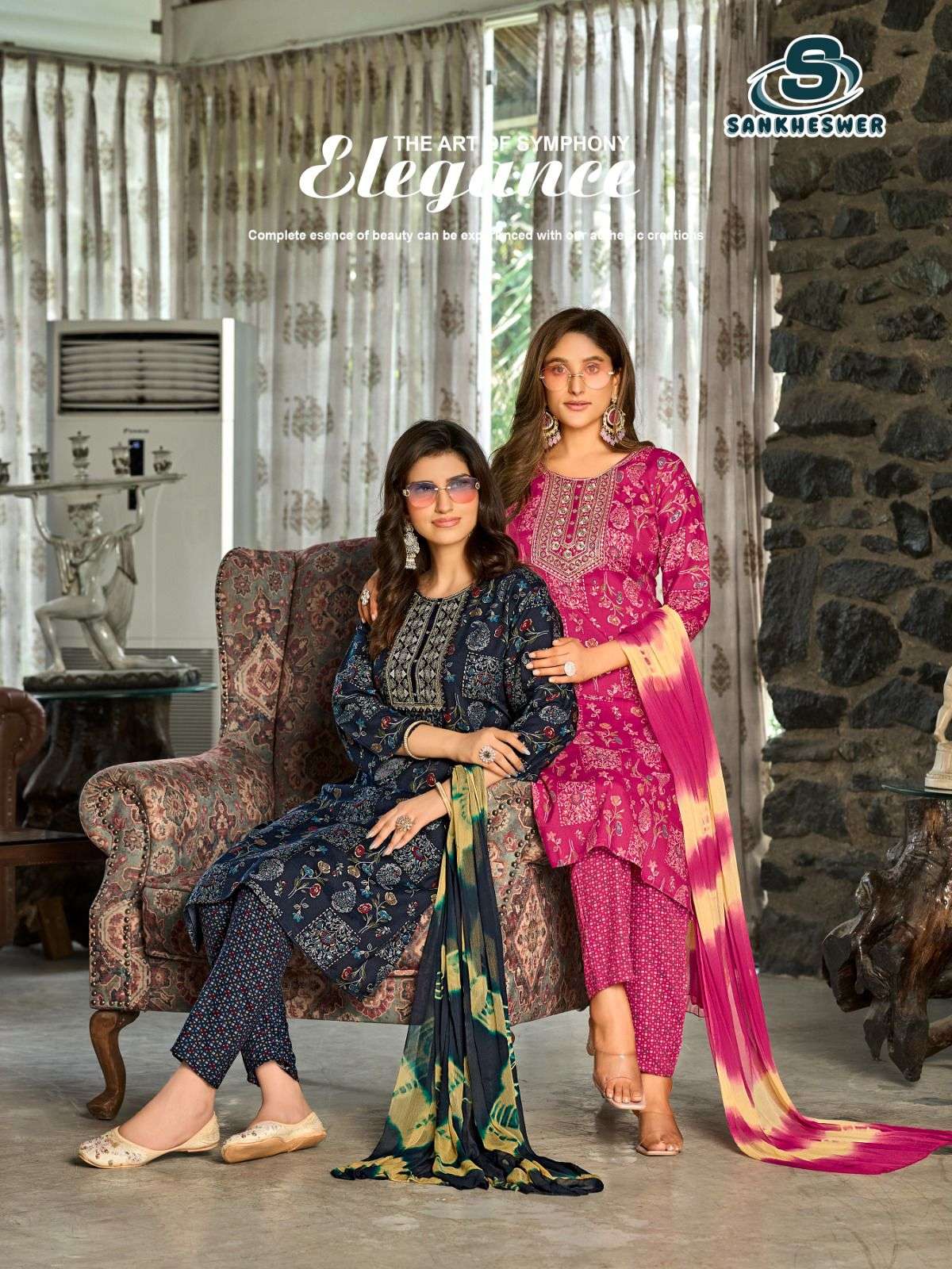 SANKHESWER IMPEX DRY FRUIT VOL 1 CAPSULE PRINT FANCY LADIES 3PCS SET COLLECTION 