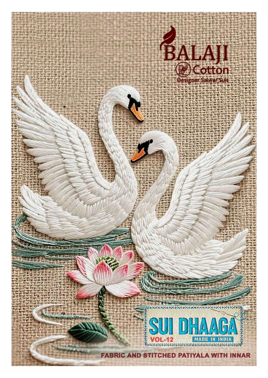 BALAJI COTTON SUI DHAAGA VOL 12 COTTON PRINTED READY MADE PATIYALA SUIT