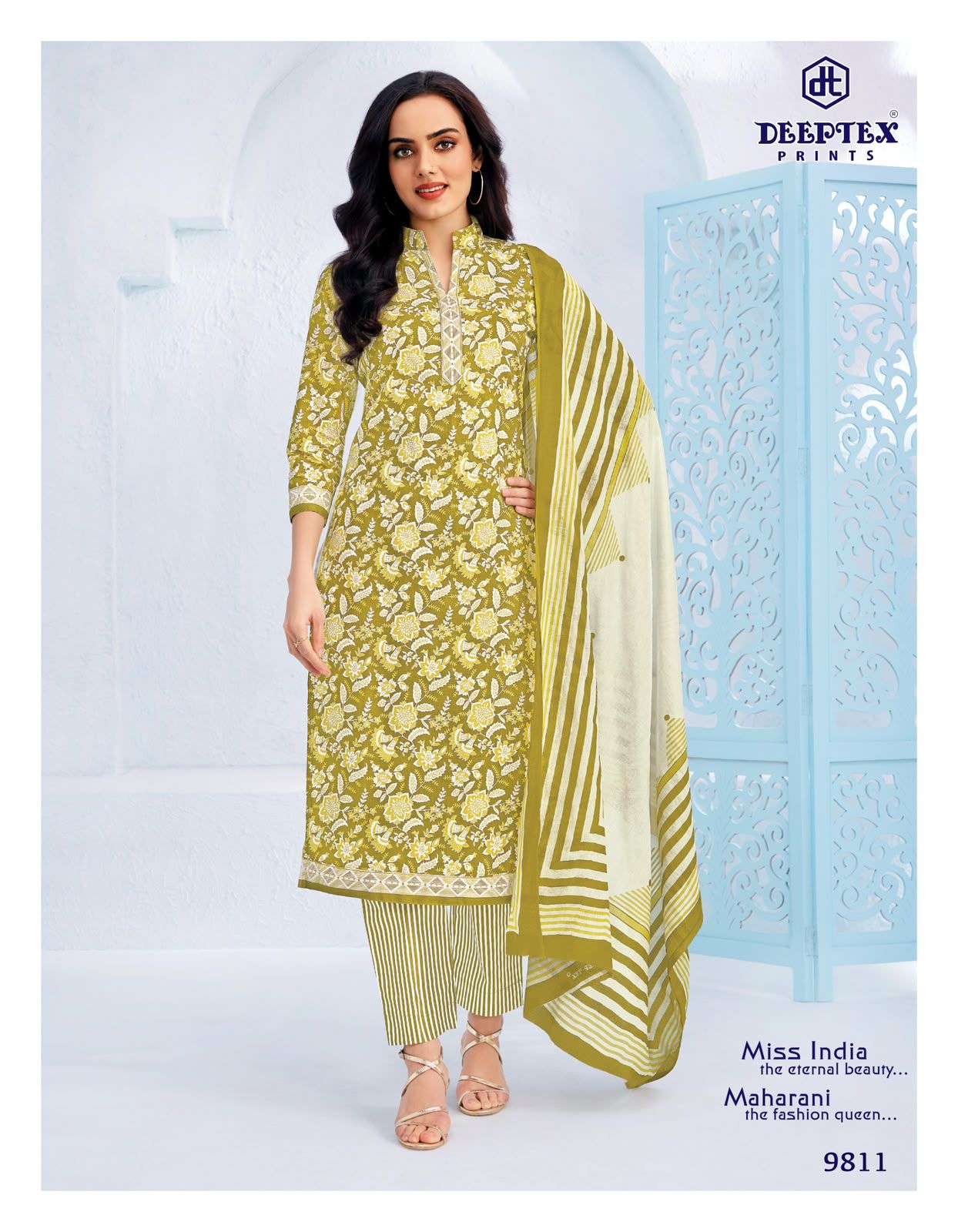 DEEPTEX PRINTS MISS INDIA VOL 98 COTTON PRINTED LADIES SALWAR SUIT	