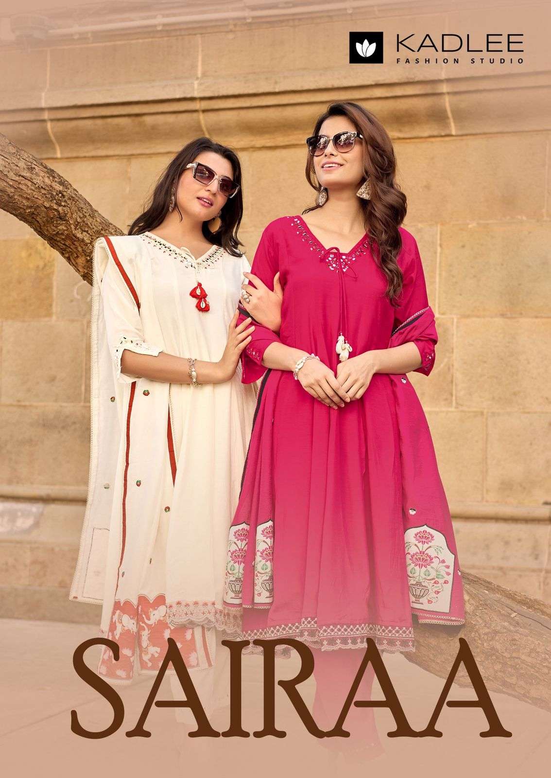 KADLEE FASHION SAIRAA MUSLIN FANCY WORK LADIES 3PCS SET COLLECTION 