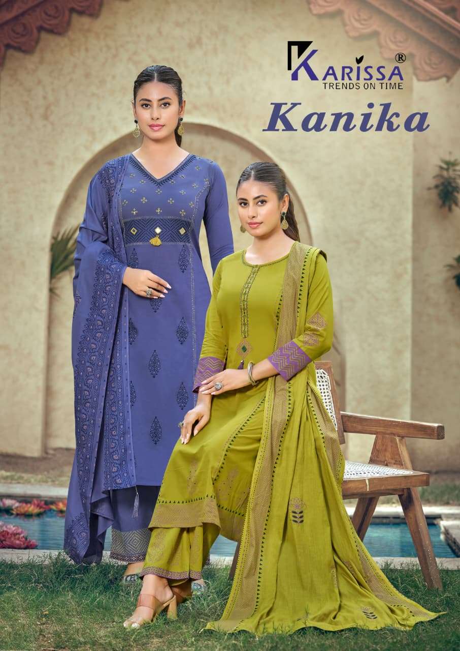 KARISSA KANIKA COTTON FANCY WORKS LADIES 3PCS SET COLLECTION 