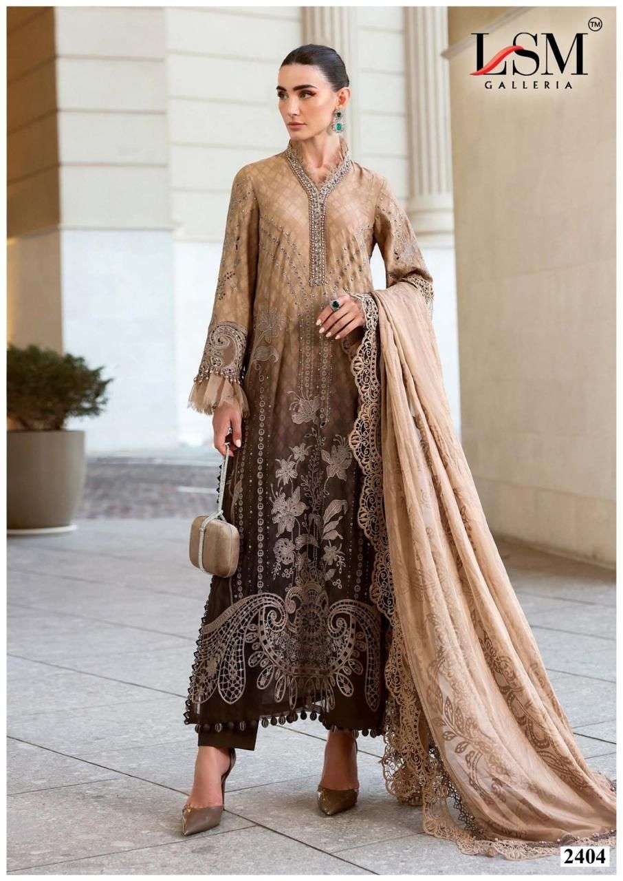 LSM GALLERIA PARIAN DREAM HEAVY LUXURY LAWN READY MADE COLLECTION VOL 24