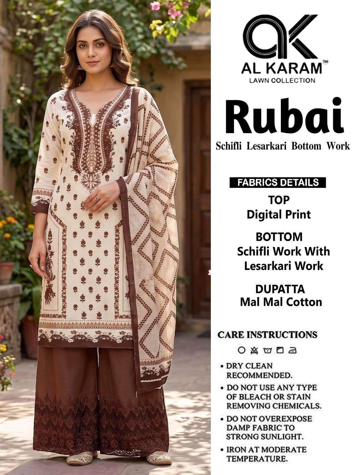 AL KARAM RUBAI COTTON DIGITAL PRINT SALWAR SUITS 