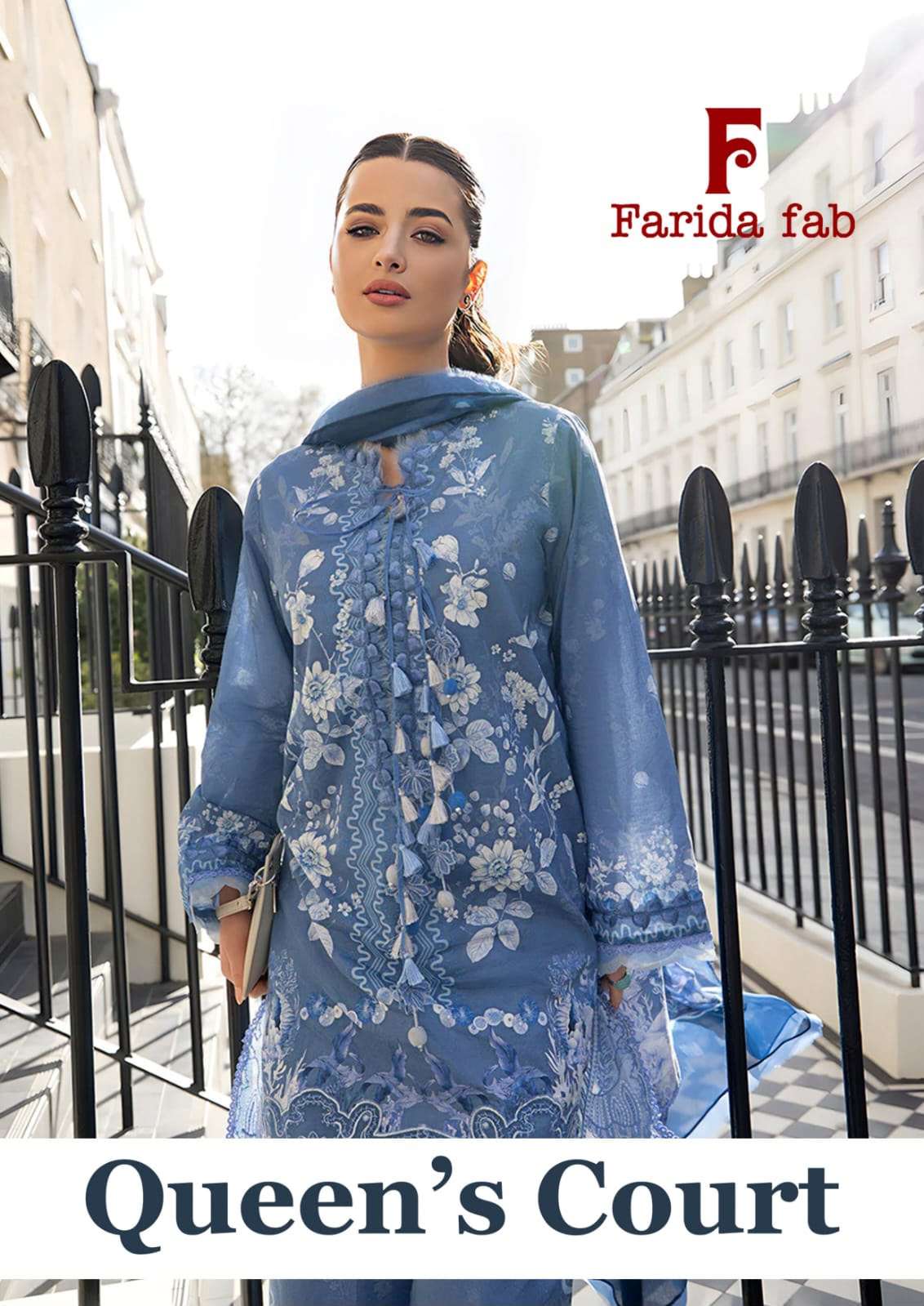 FARIDA FAB QUEENS COURT COTTON DIGITAL PRINTS SALWAR SUIT