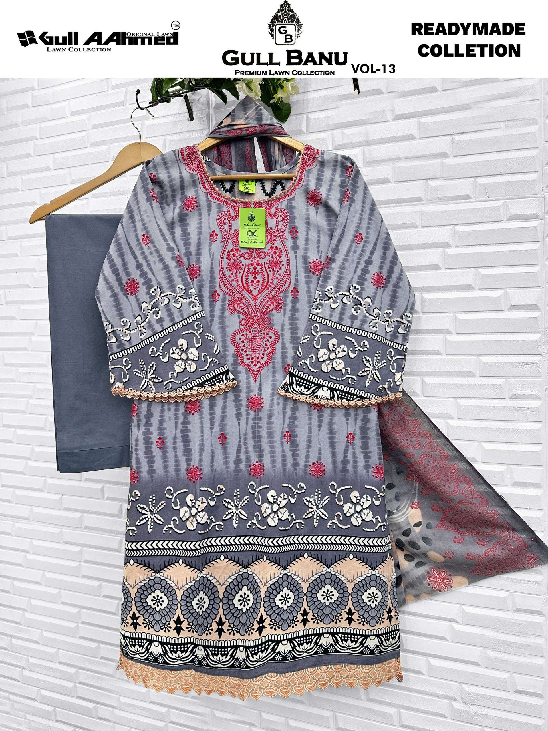 GULL AAHMED GULL BANU VOL 13 READY MADE COLLECTION 