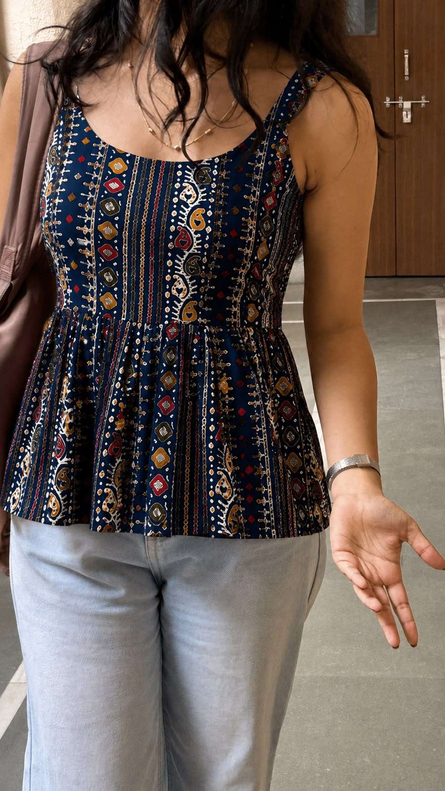 INLI BANDHEJ TOP VOL 2 RAYON PRINTED FANCY CAUSAL WEAR LOOKS LADIES TOP