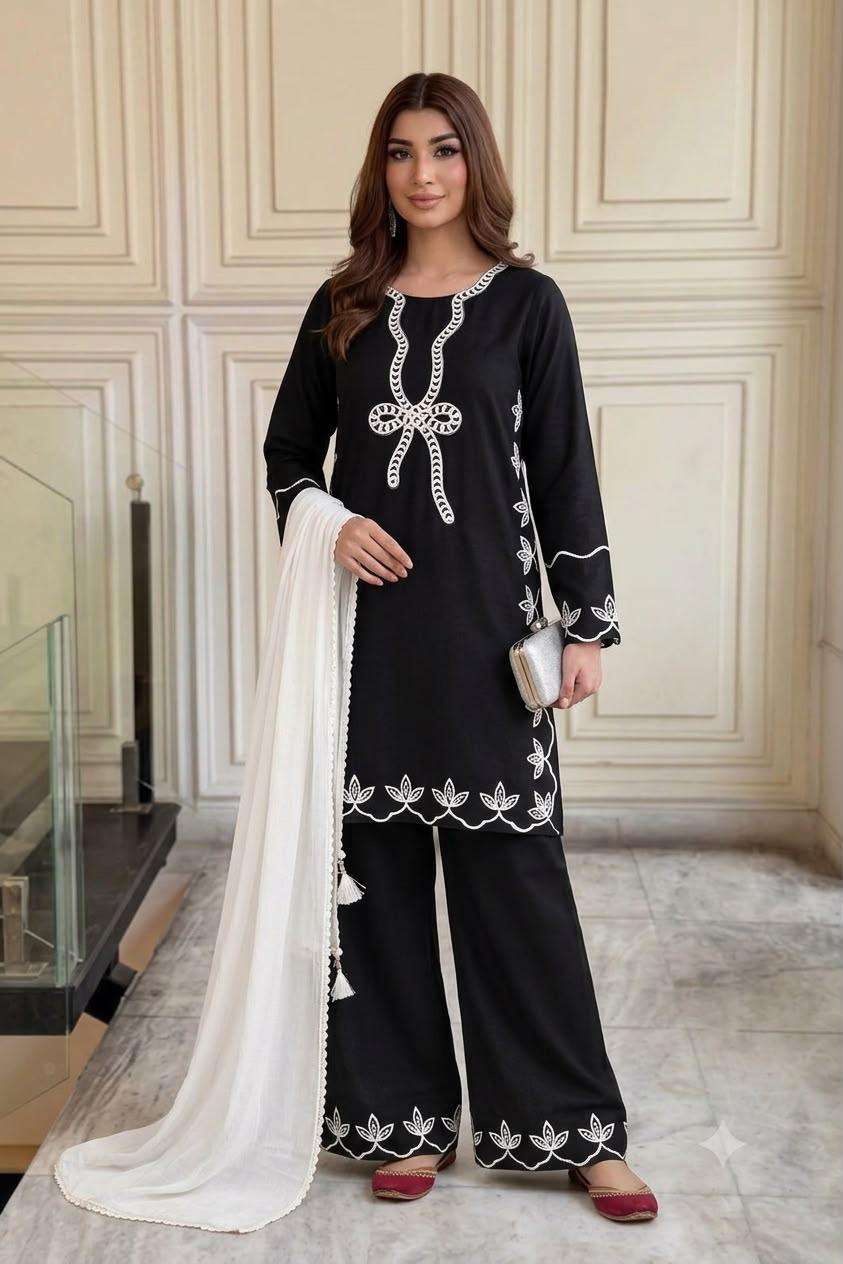 JOHRA TEX JT 201 VISCOSE EMBROIDERY DESIGNER WORK READY MADE PAKISTANI SUIT