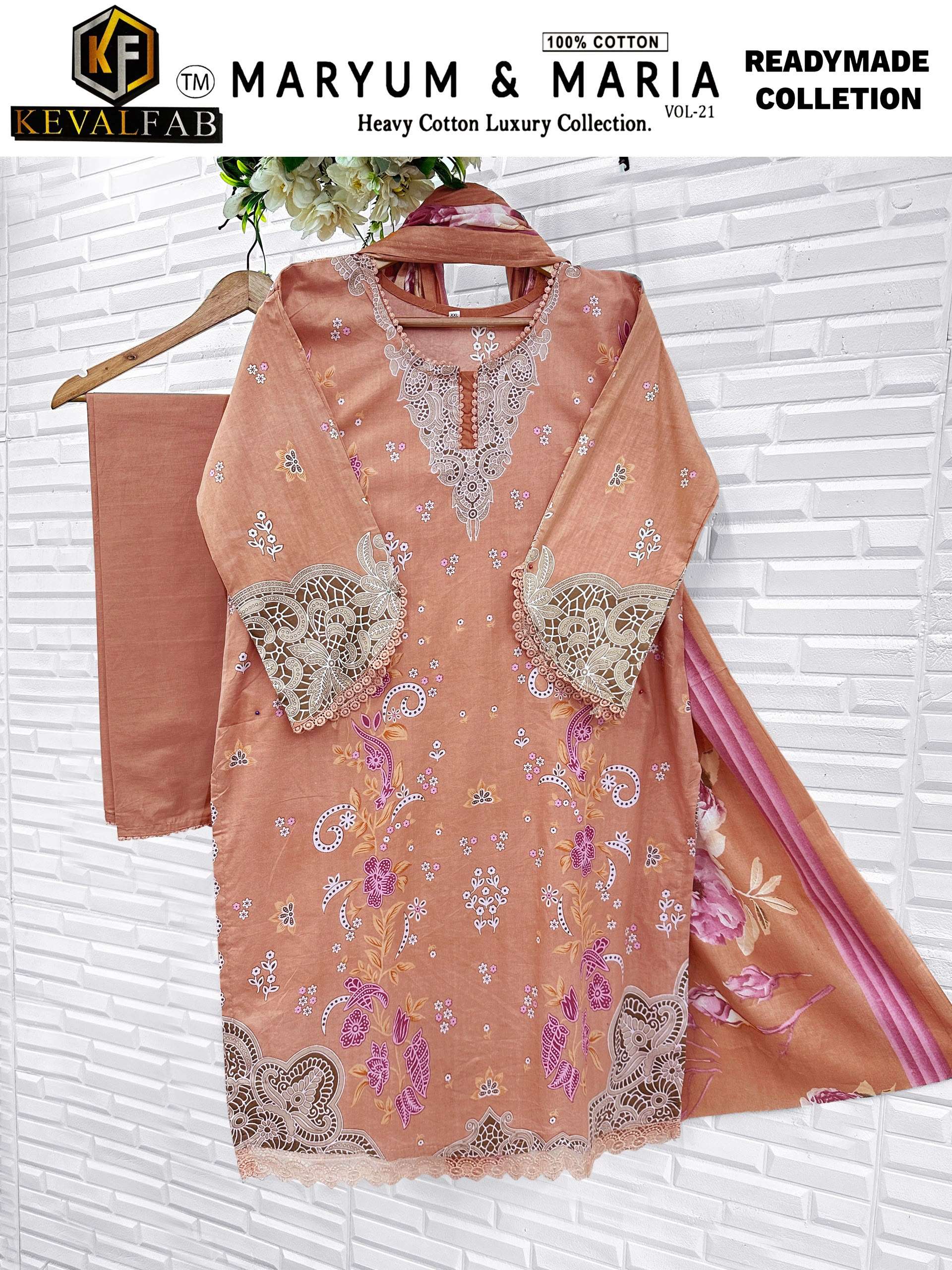 KEVAL FAB MARYUM & MARIA VOL 21 READY MADE COLLECTION 