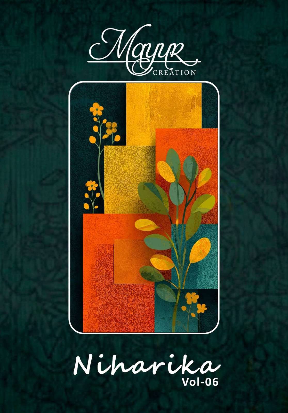 MAYUR CREATION NIHARIKA VOL 6 COTTON BANDHANI PRINT PATIYALA DRESS 