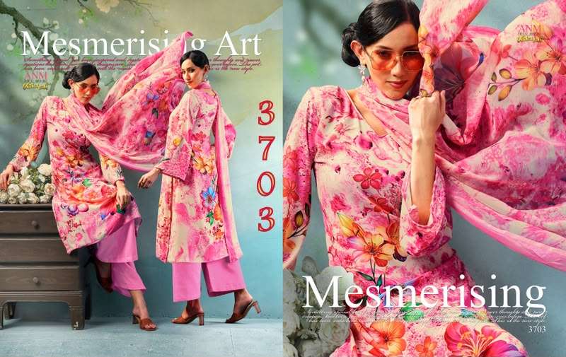 VAISHALI 3700 SERIES CREPE DIGITAL PRINTED SUITS 