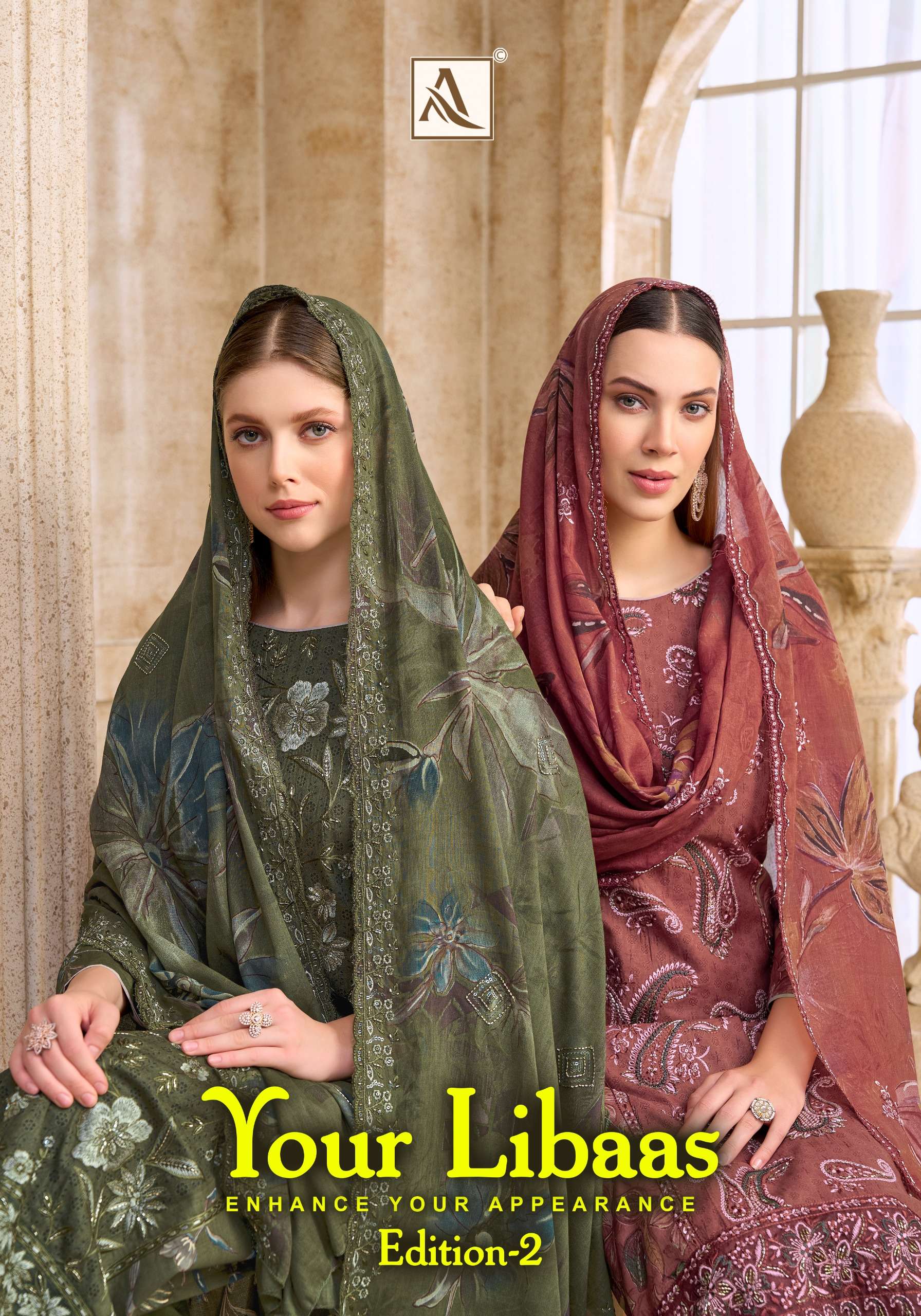 ALOK SUITS YOUR LIBAAS VOL 2 COTTON DIGITAL PRINT WITH FANCY EMBROIDERY WORK SUIT