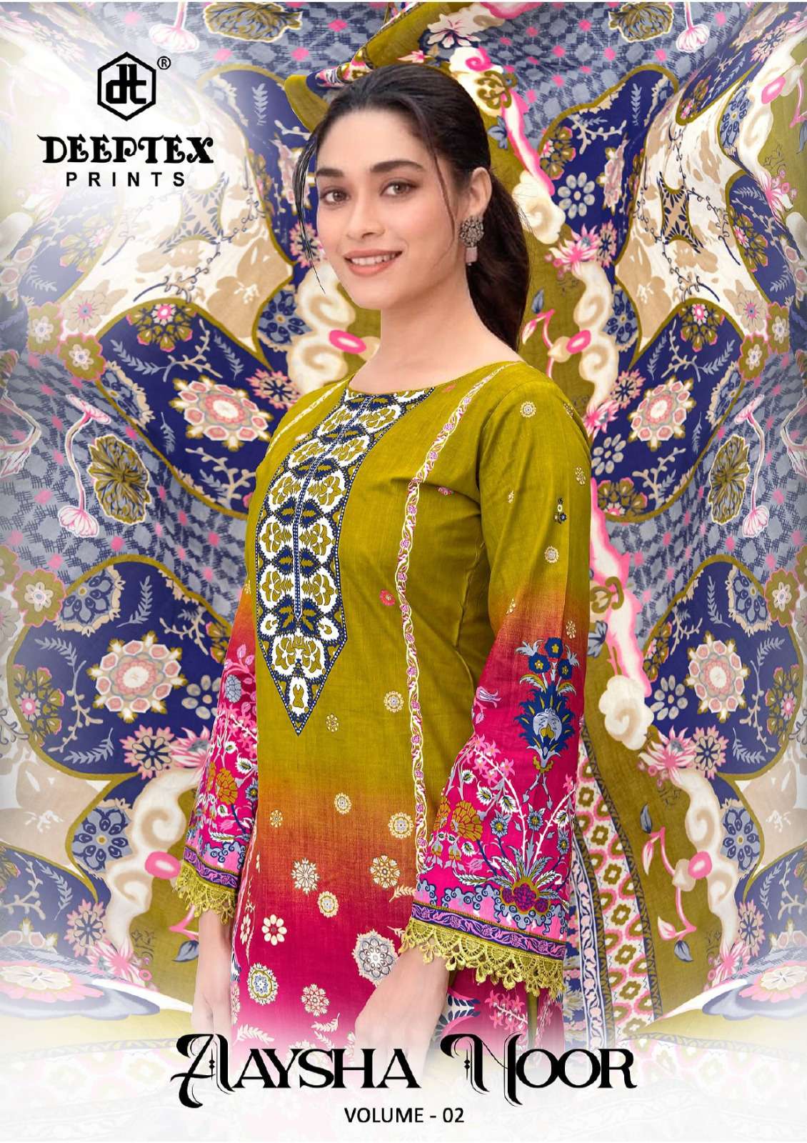 DEEPTEX PRINTS AAYSHA NOOR VOL 2 COTTON DIGITAL PRINT SALWAR SUIT
