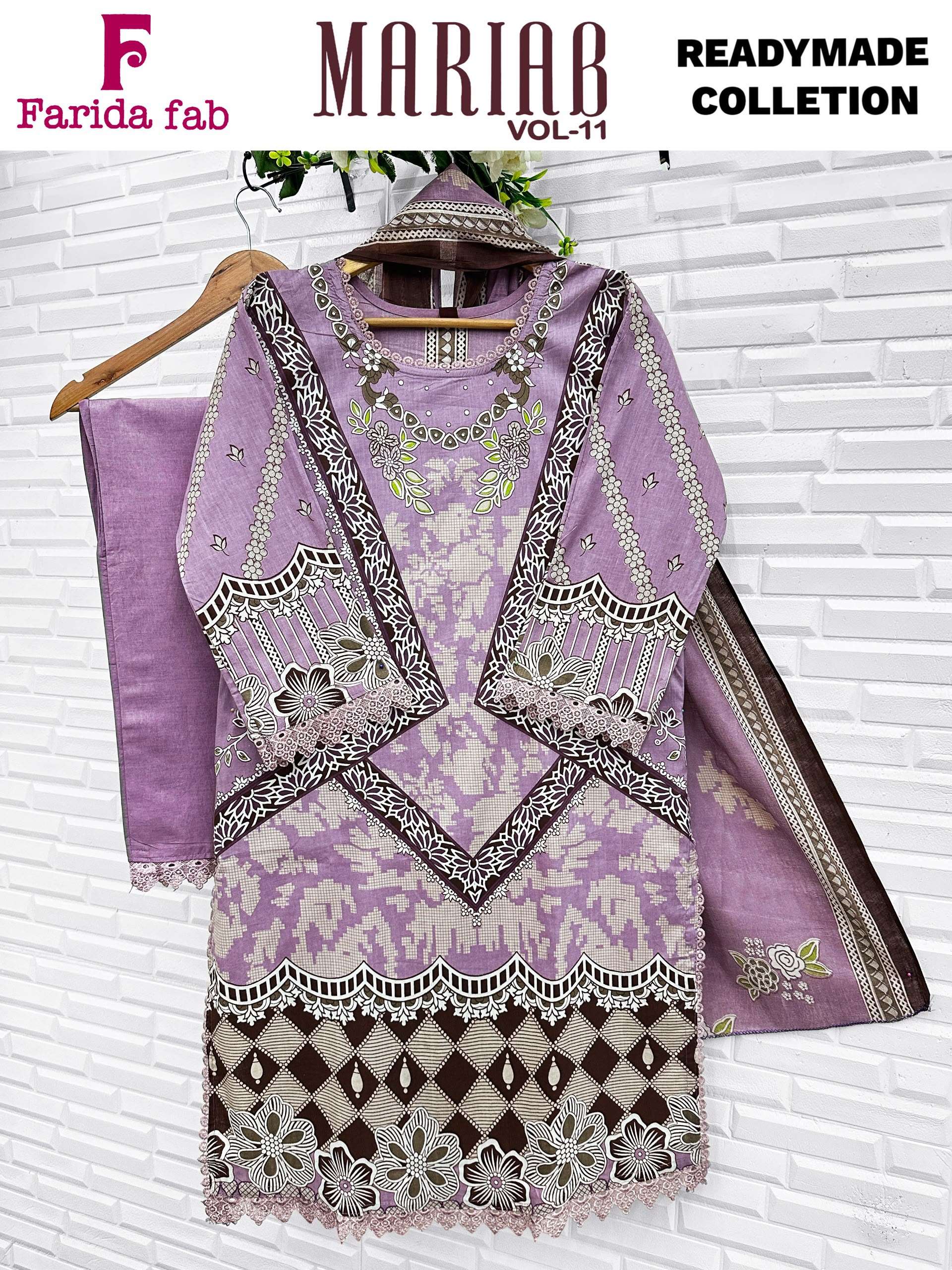 FARIDA FAB MARIA B VOL 11 READY MADE COLLECTION 