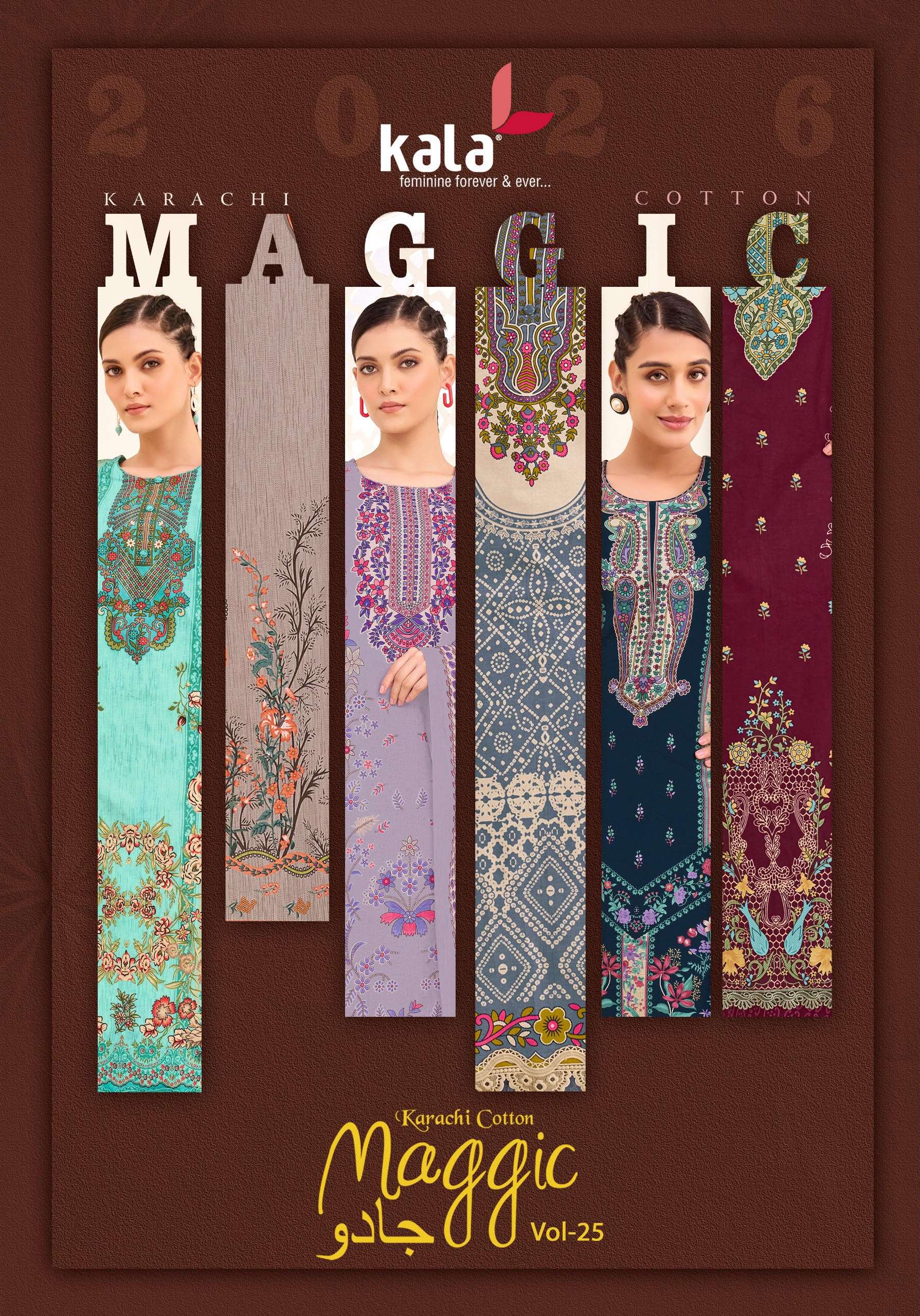 KALA FASHION MAGGIC VOL 25 COTTON DIGITAL PRINT SALWAR SUIT