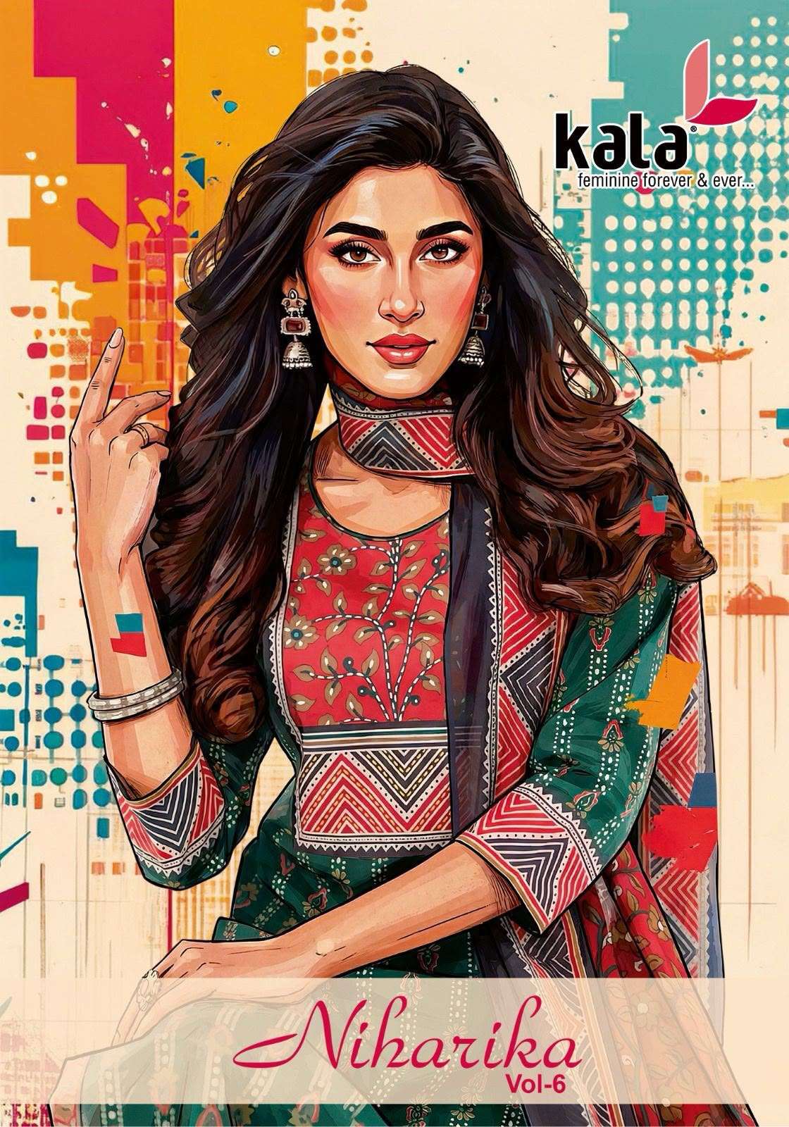 KALA FASHION NIHARIKA VOL 6 READY MADE COLLECTION 