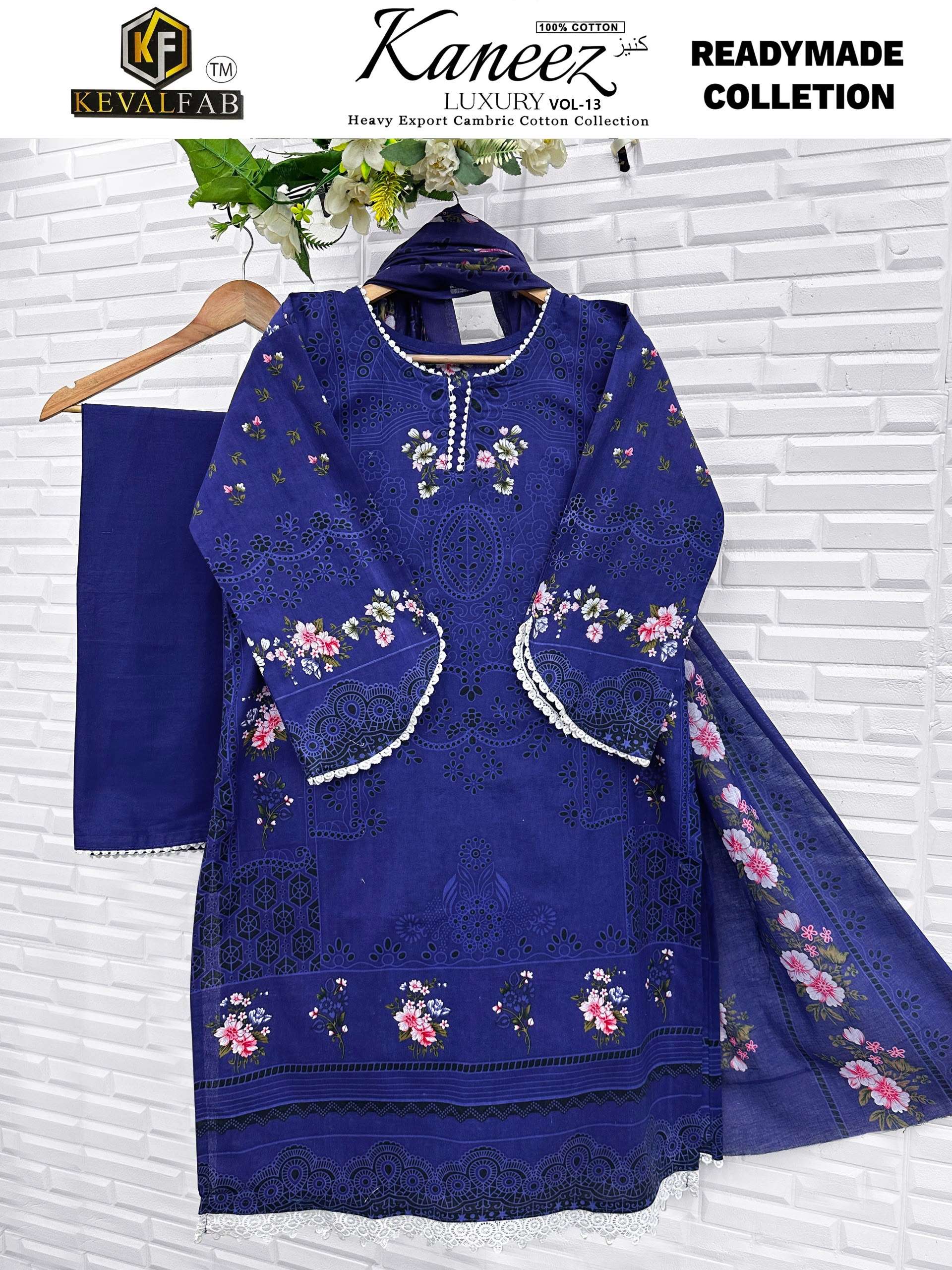 KEVAL FAB KANEEZ HEAVY COTTON LUXURY READY MADE COLLECTION VOL13 