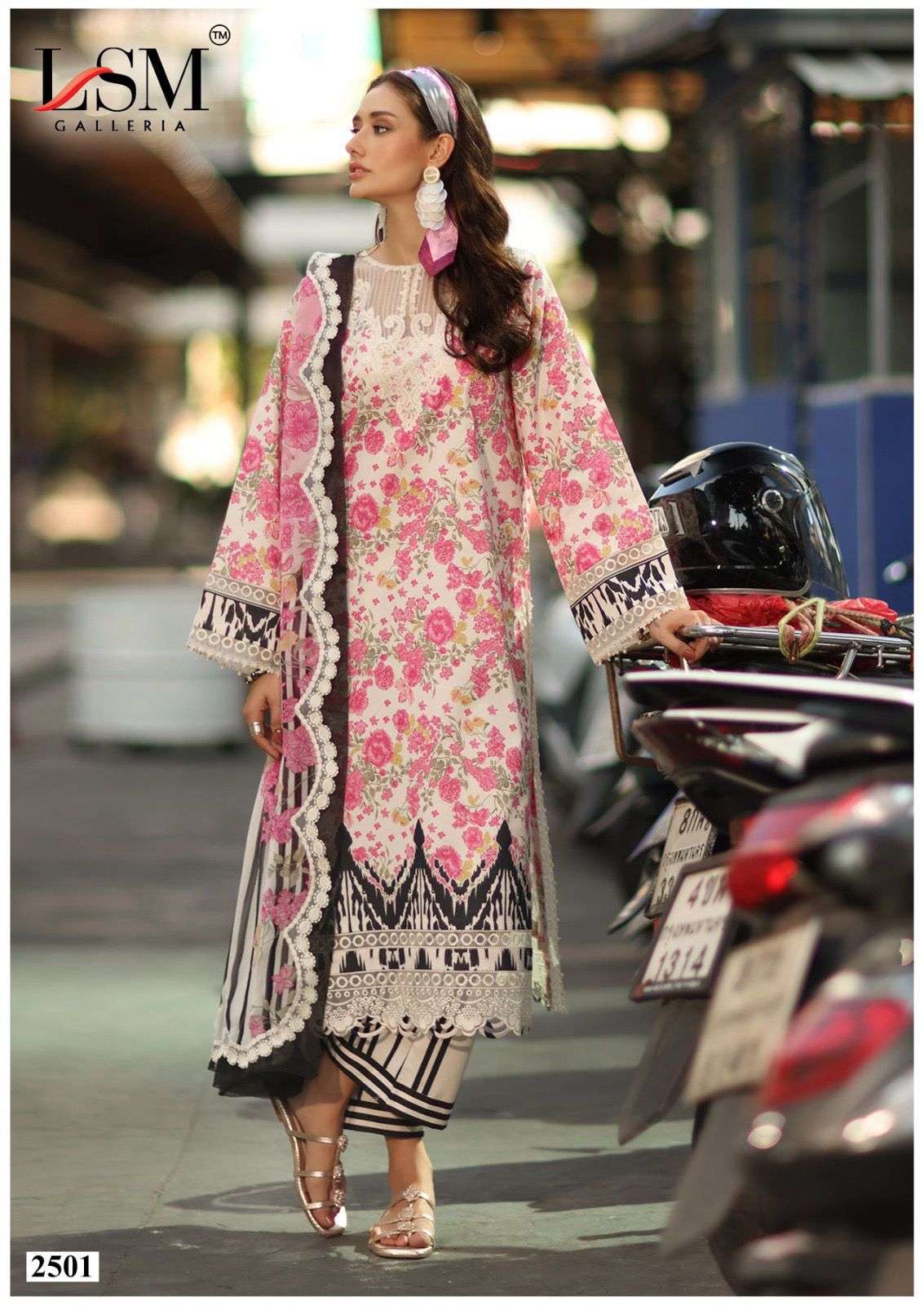 LSM GALLERIA PARIAN DREAM HEAVY LUXURY LAWN READY MADE COLLECTION VOL 25