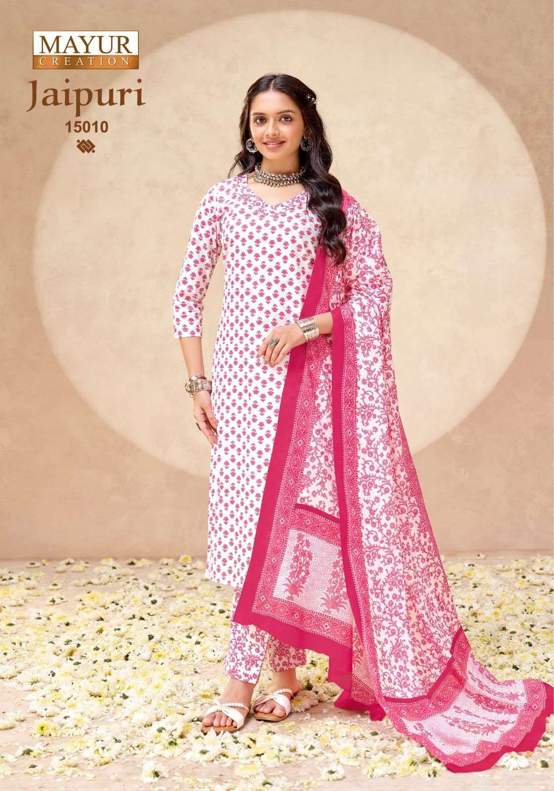 MAYUR CREATION JAIPURI VO 15 READY MADE COLLECTION 