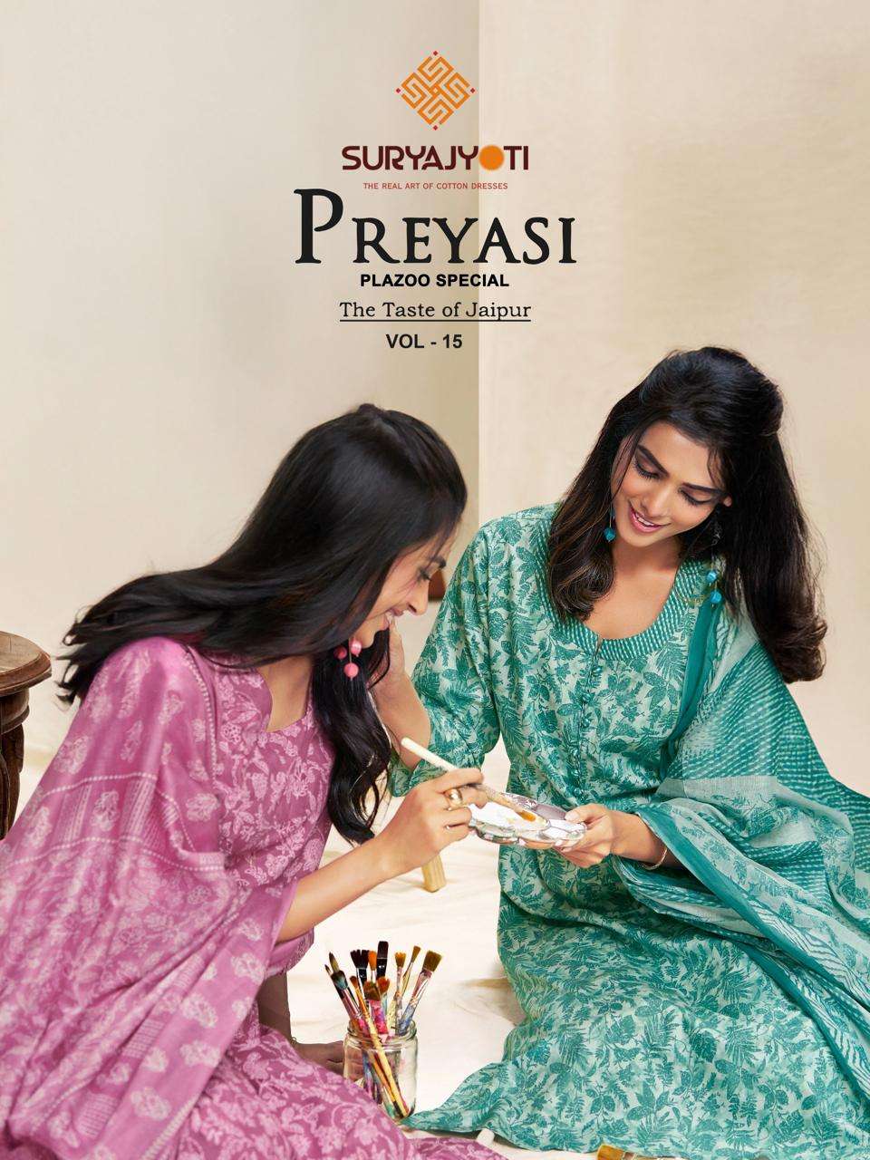 SURYAJYOTI PREYASI VOL 15 READY MADE COLLECTION 