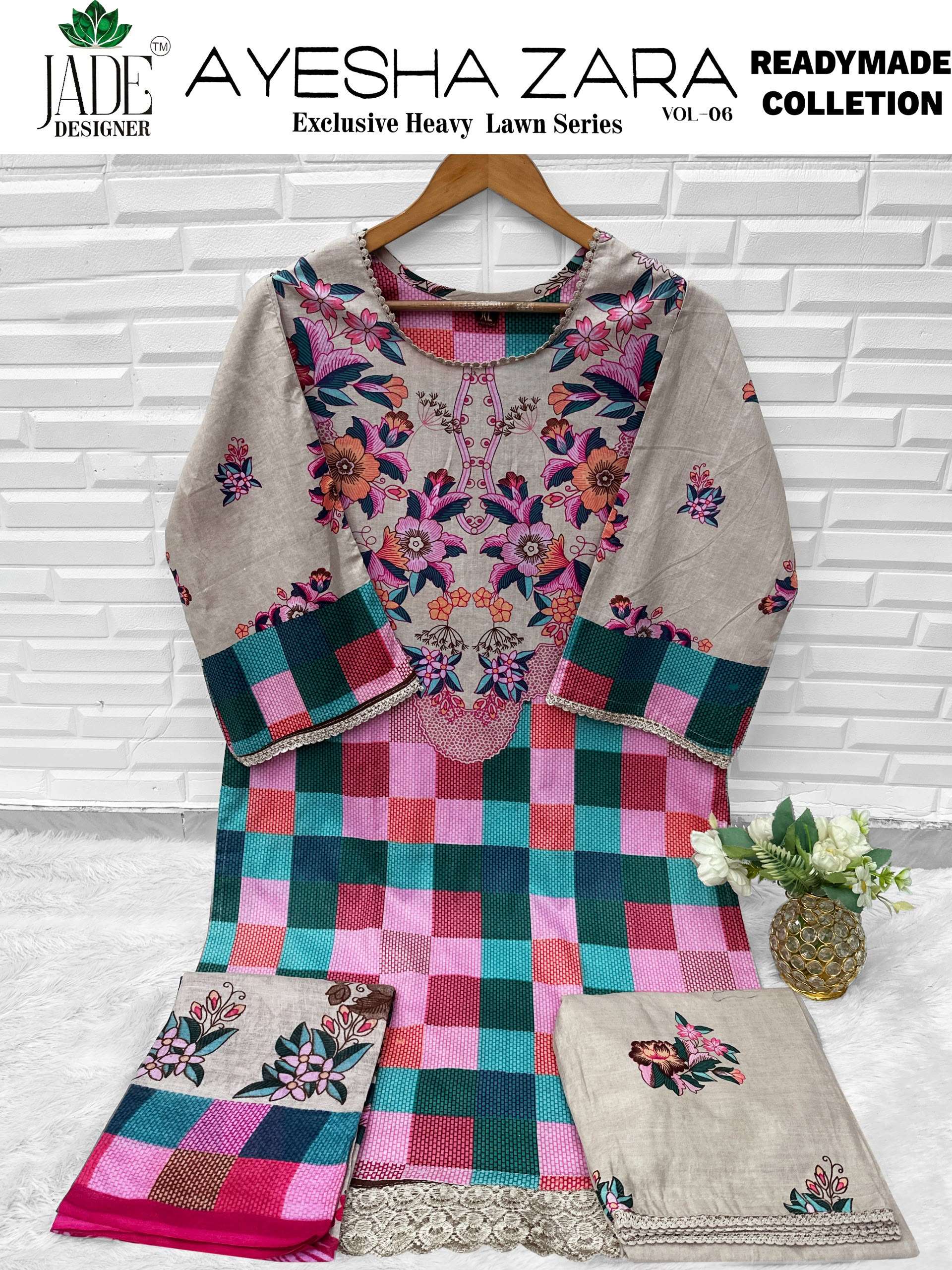 JADE AYESHA ZARA VOL 6 READY MADE COLLECTION