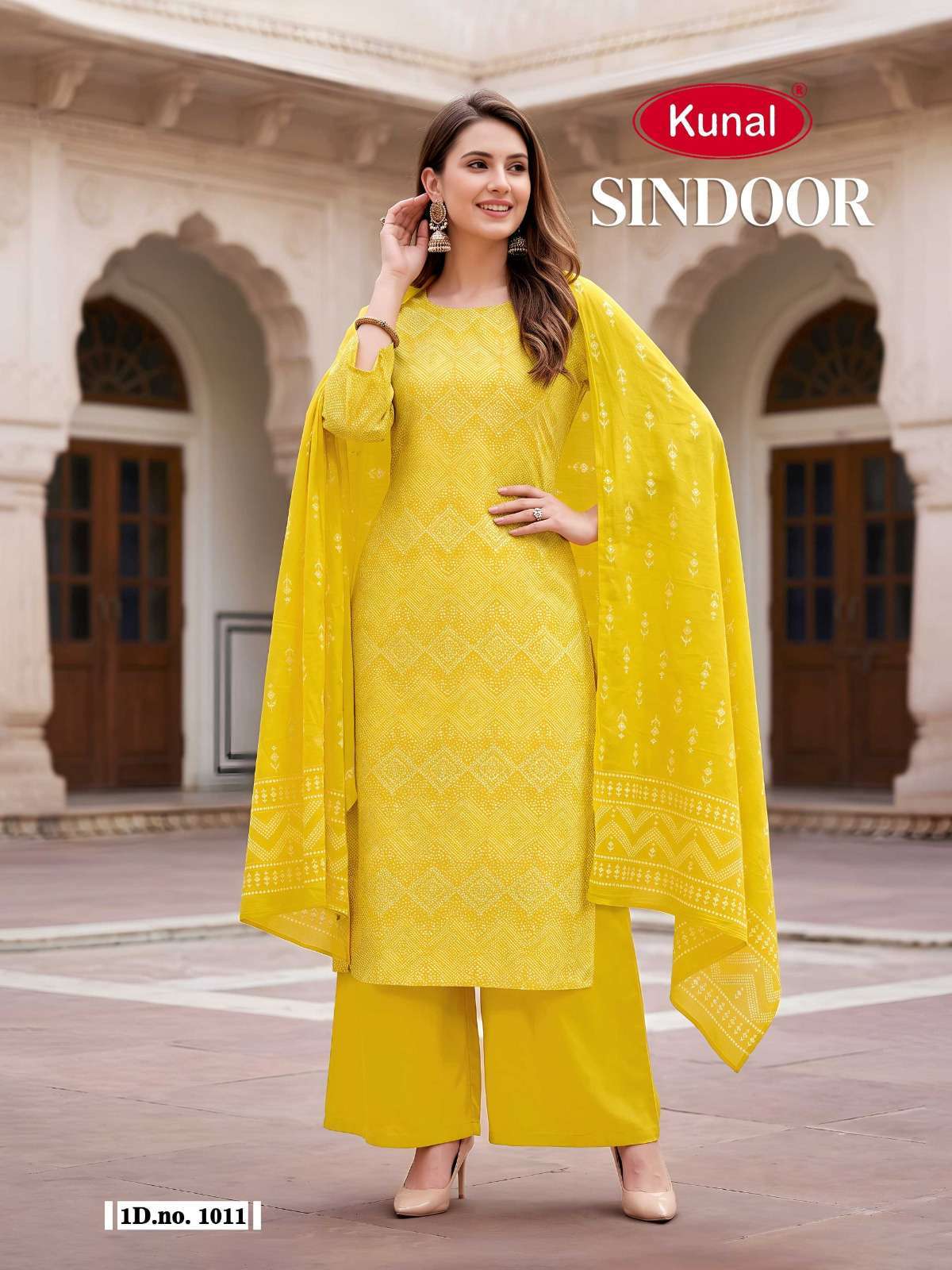 KUNAL FASHIONS SINDOOR HEAVY SOFT COTTON PRINTED DRESS MATERIAL 