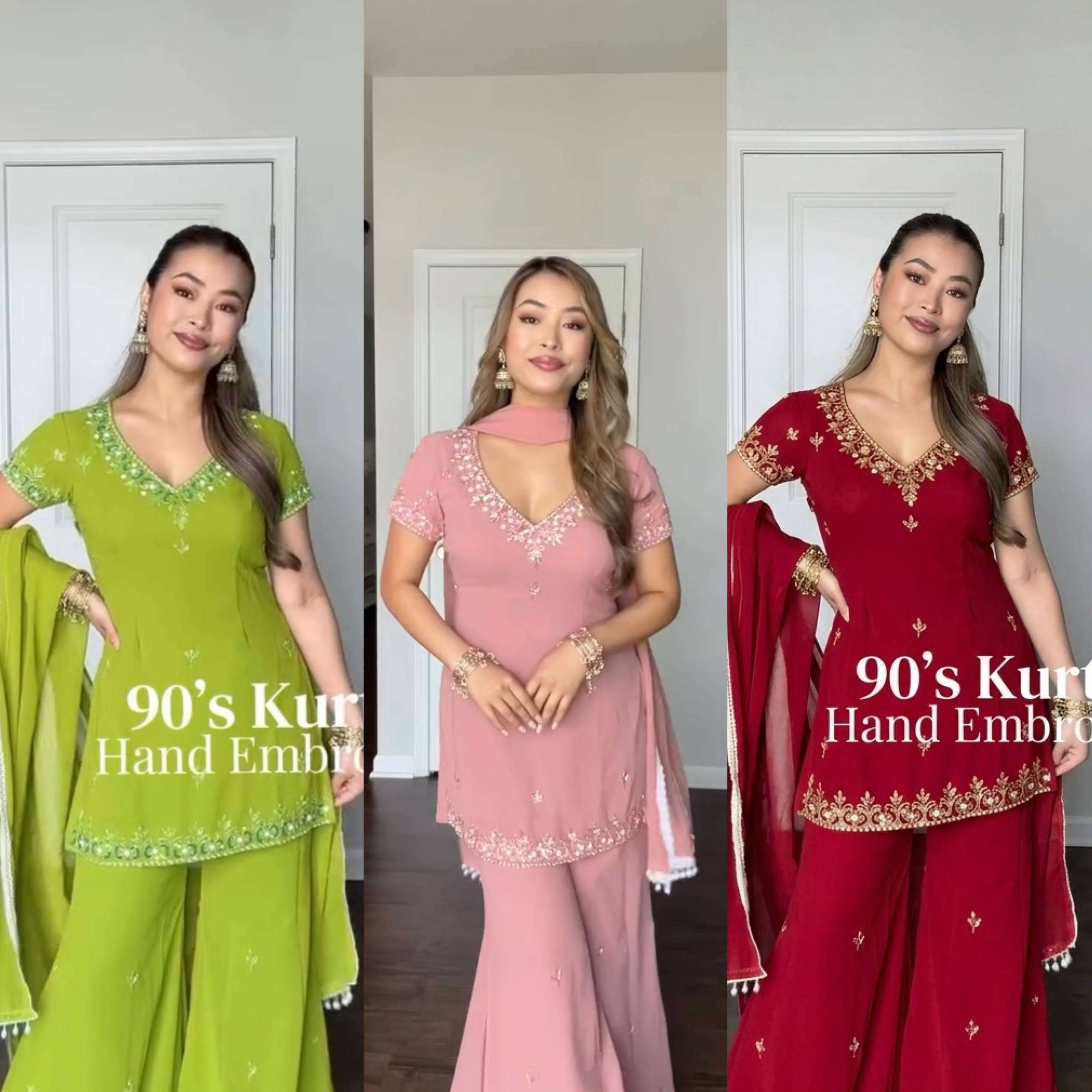 ZSR 3174 FOR GEORGETTE PREETY LOOK DESIGNER LADIES PARTY WEAR SUIT