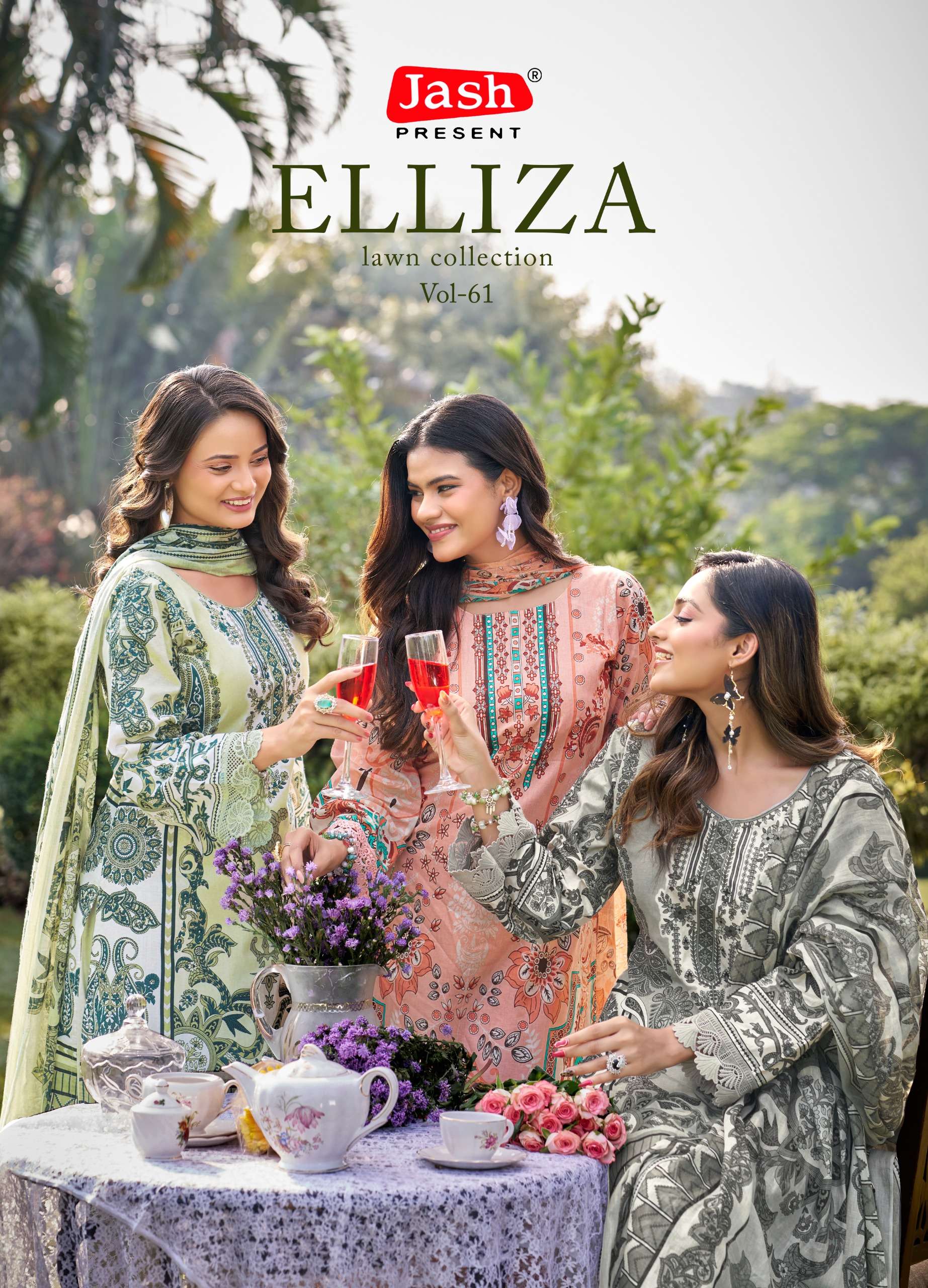 JASH ELLIZA VOL 61 COTTON DIGITAL PRINT SALWAR SUIT 