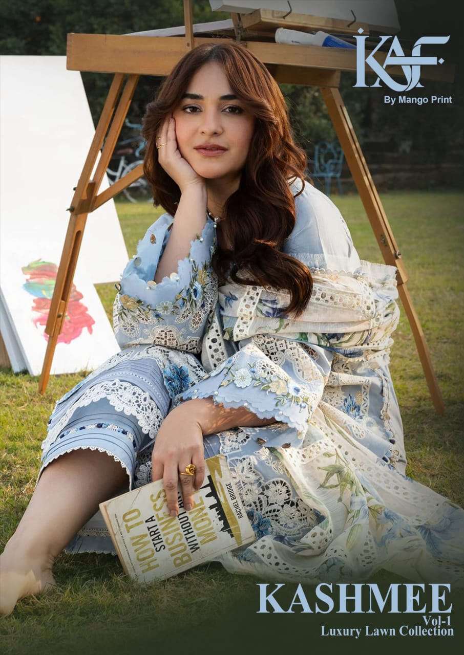 KAF FABRIC KASHMEE VOL 1 COTTON DIGITAL PRINTS SALWAR SUIT
