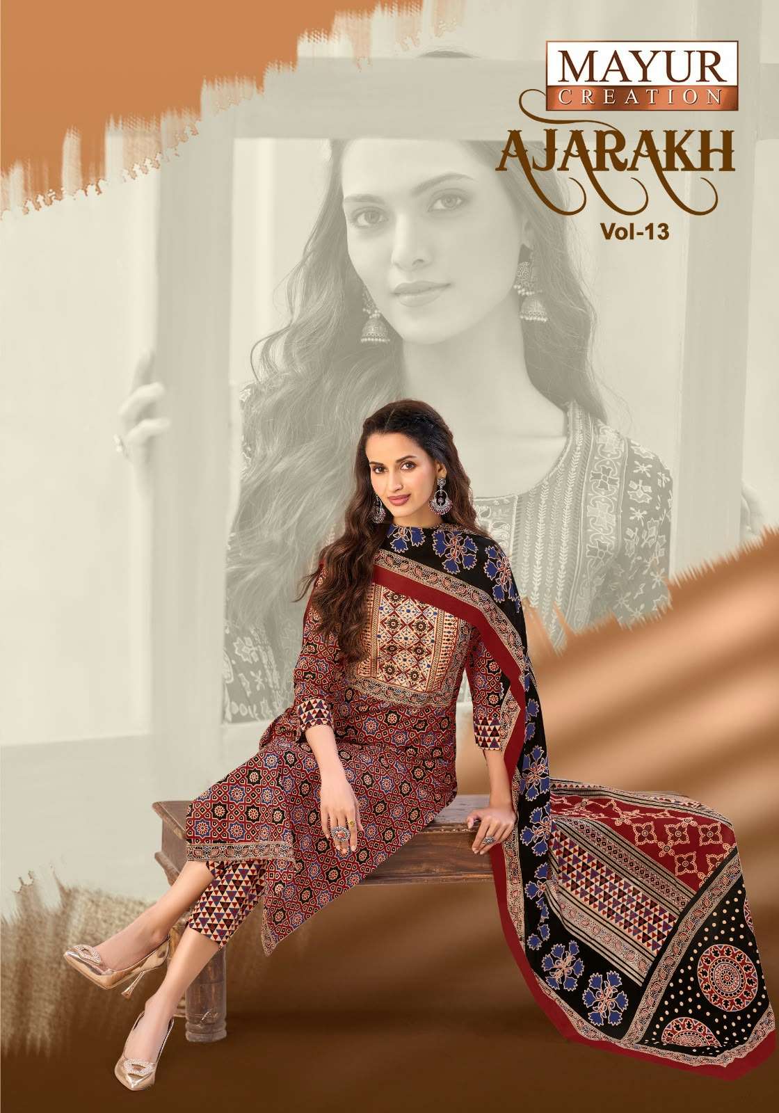 MAYUR CREATION AJARAKH VOL 13 READY MADE COLLECTION