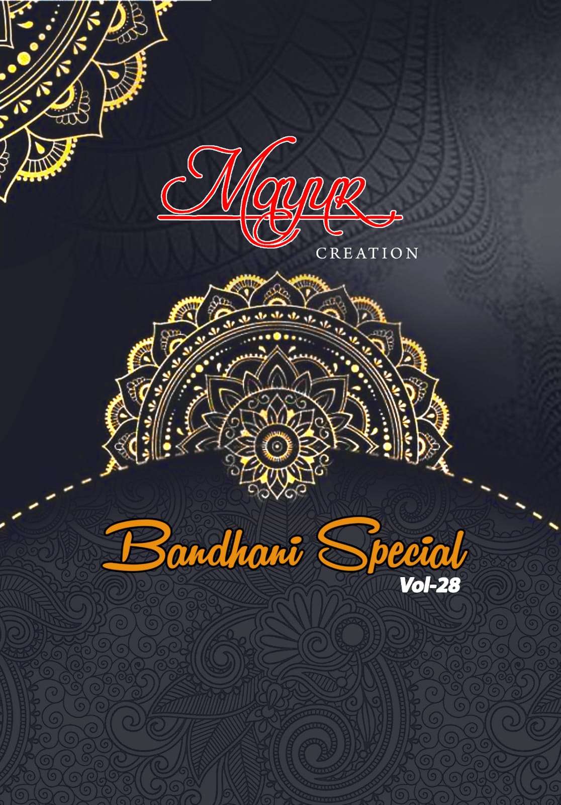 MAYUR PRINT BANDHANI SPECIAL VOL 28 COTTON PRINTED PATIYALA DRESS 