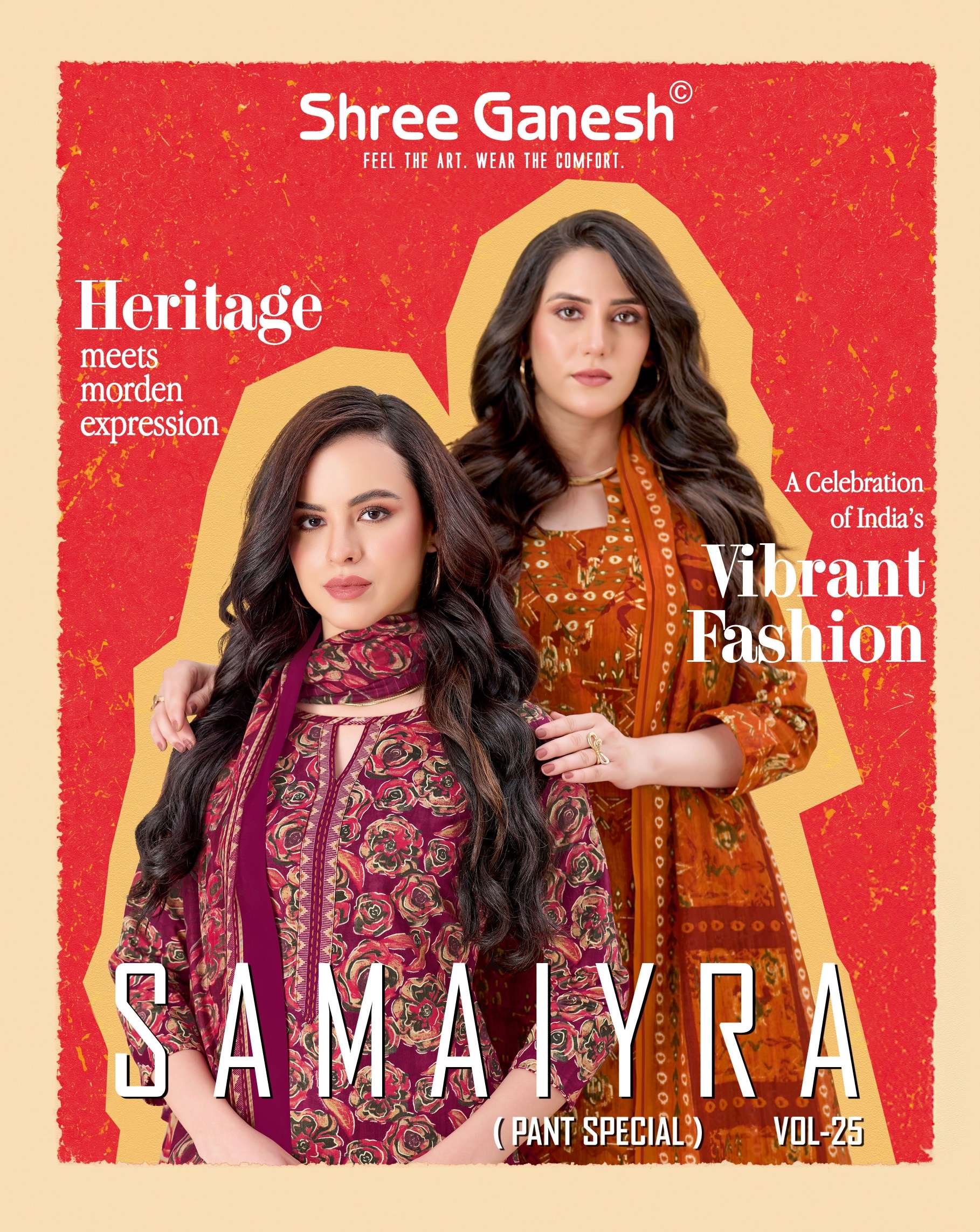 SHREE GANESH SAMAIYRA VOL 25 COTTON PRINTED LADIES SALWAR SUIT 
