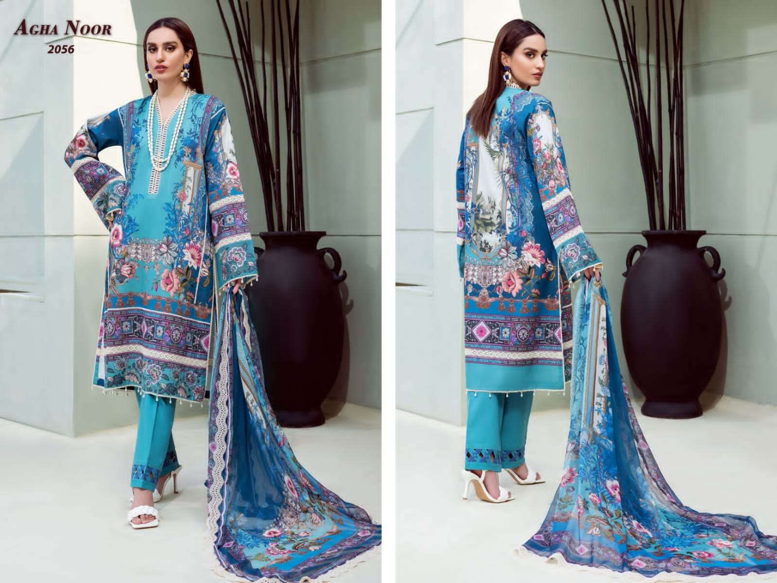 AGHA NOOR LUXURY LAWN COLLECTION VOL 6 