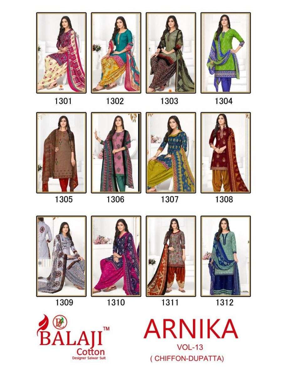 BALAJI COTTON ARNIKA VOL 13