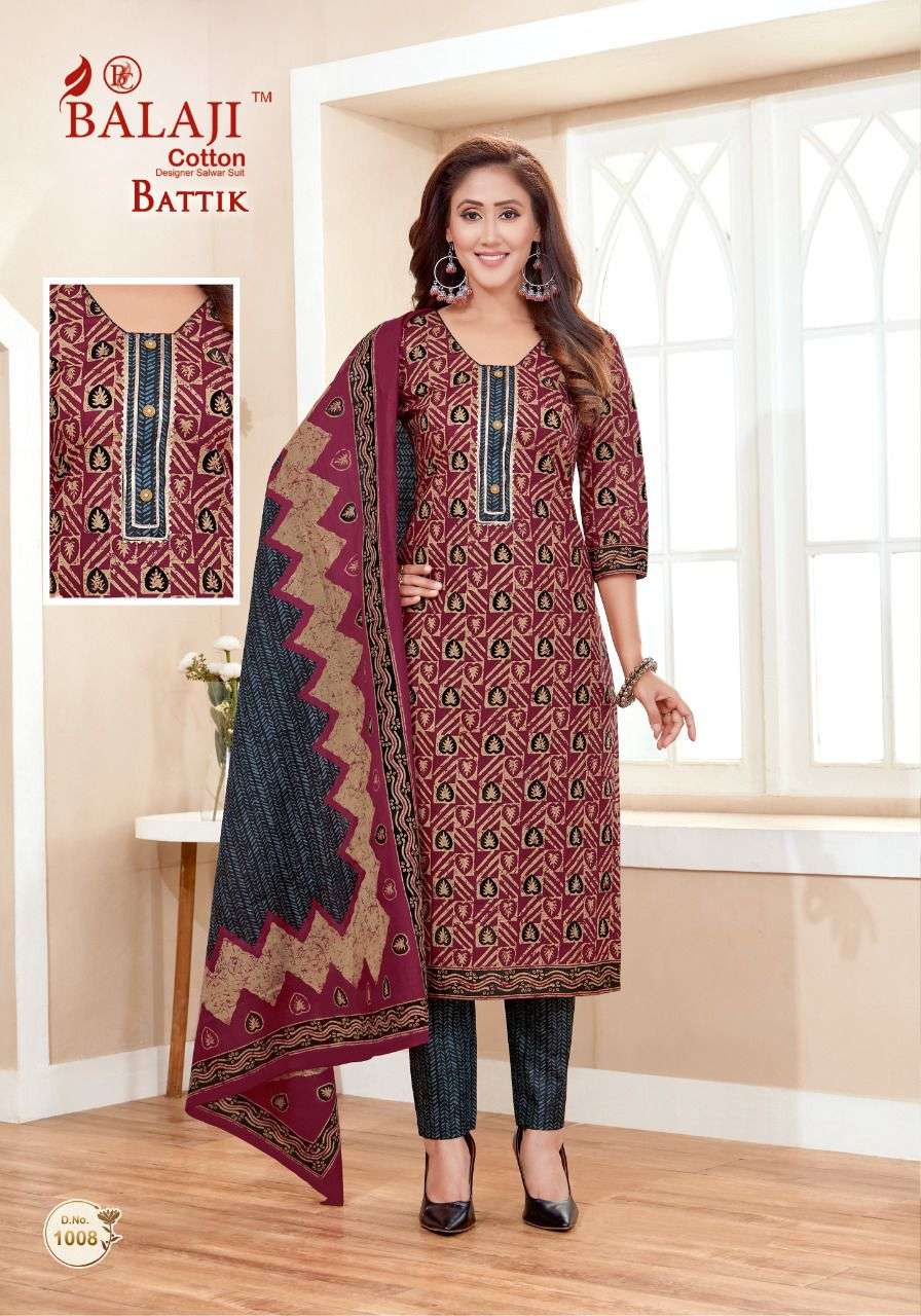 BALAJI COTTON BATIK ART WORK VOL 1