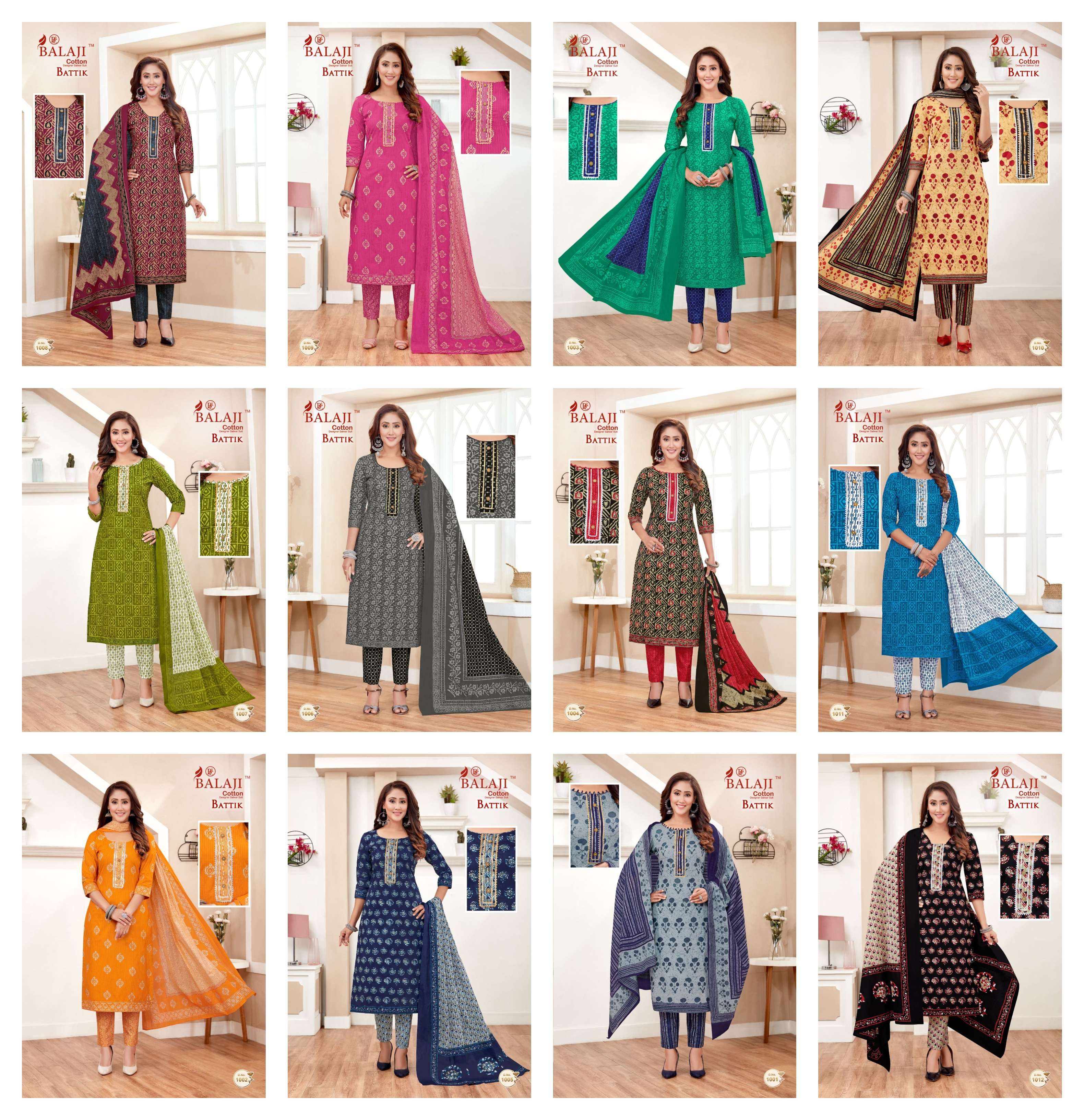 BALAJI COTTON BATIK ART WORK VOL 1