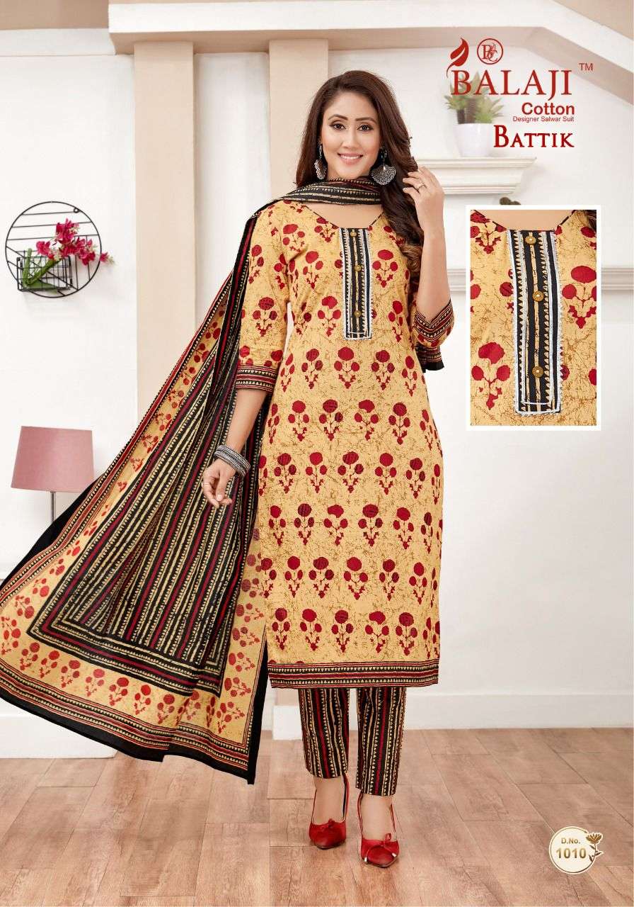 BALAJI COTTON BATIK ART WORK VOL 1