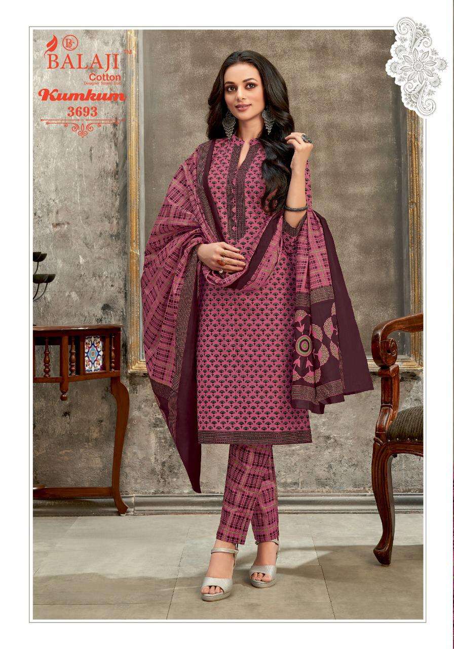 BALAJI COTTON KUM KUM VOL 25