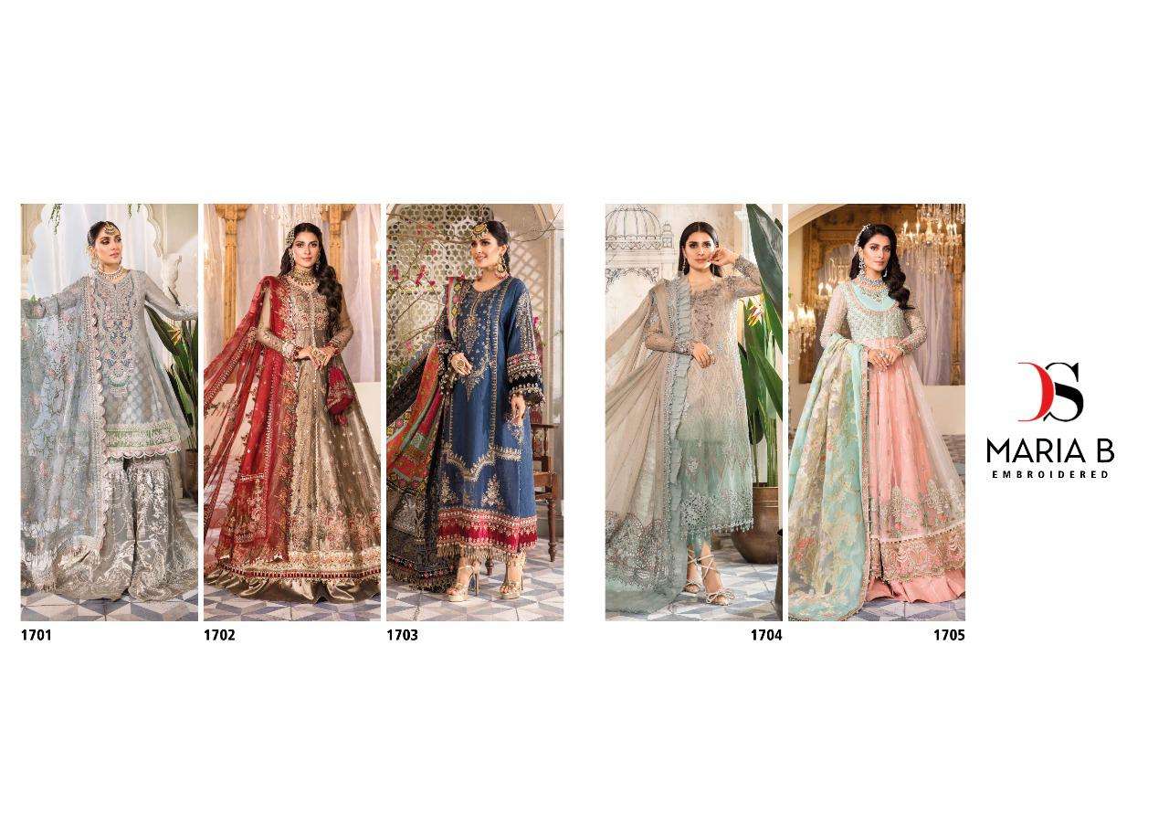 DEEPSY SUITS MARIA B EMBROIDERED 