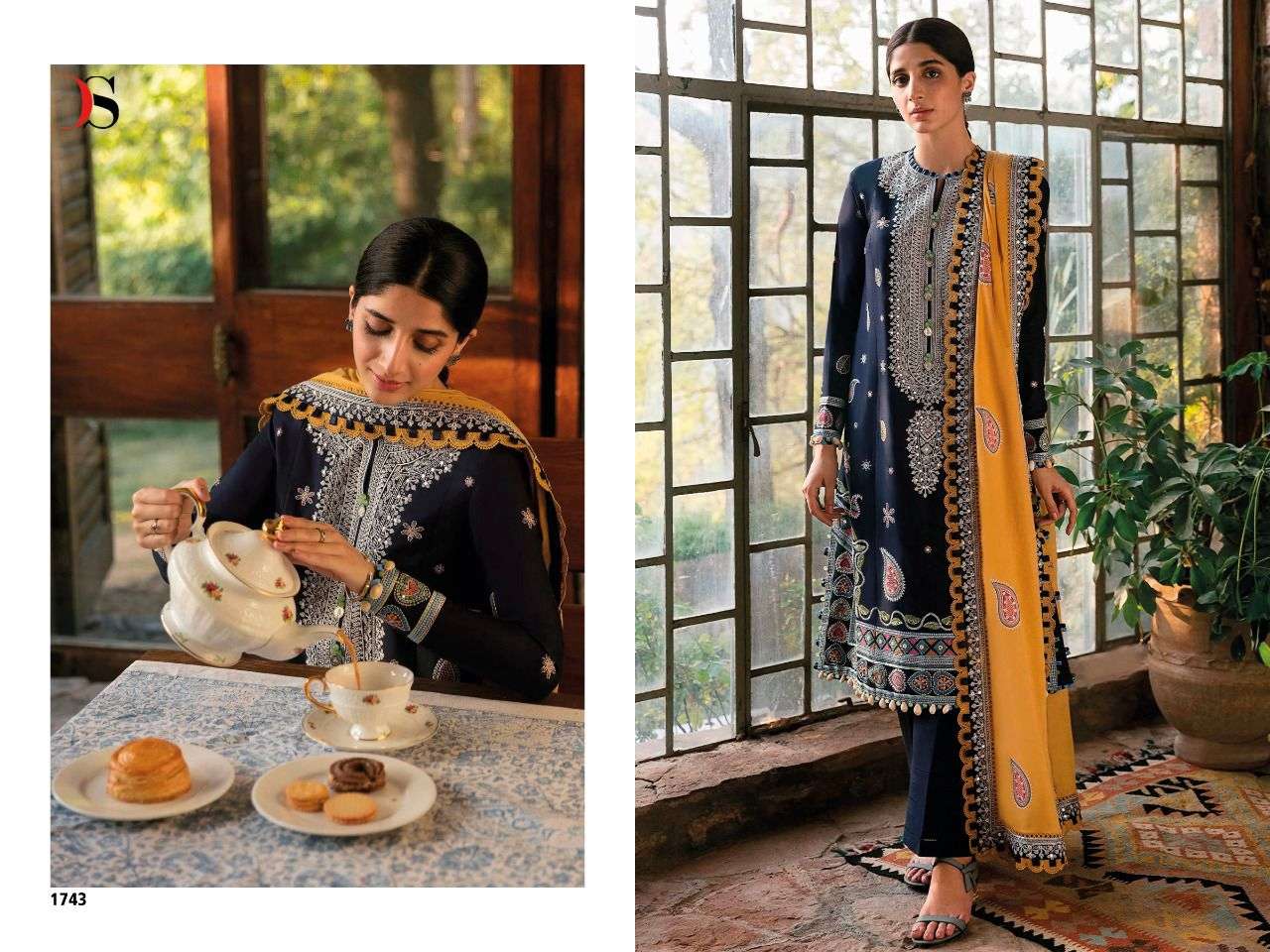 DEEPSY SUITS ZAHA LUXURY LAWN 