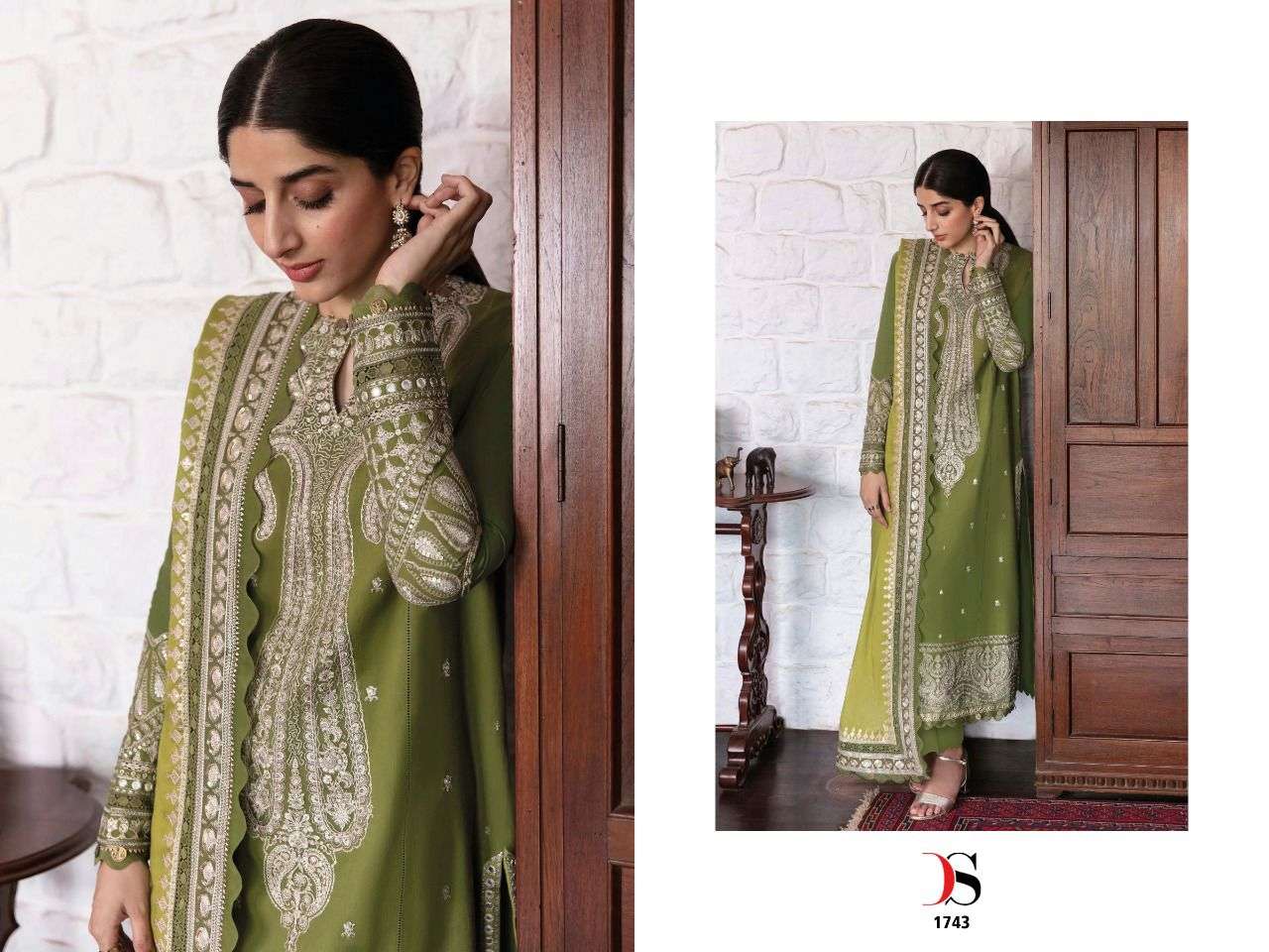 DEEPSY SUITS ZAHA LUXURY LAWN 