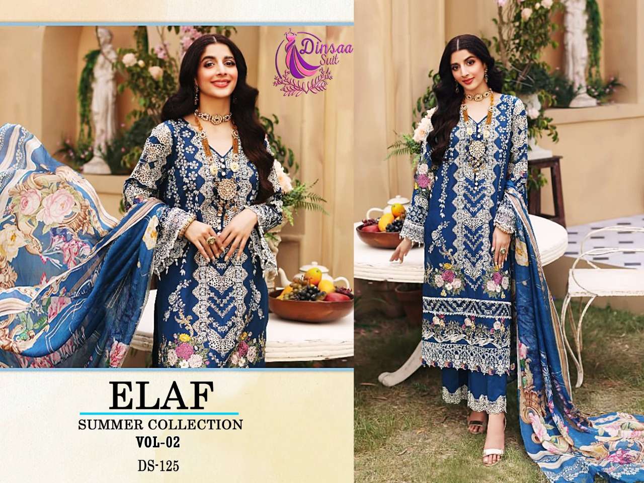 DINSAA SUIT ELAF SUMMER COLLECTION VOL 1