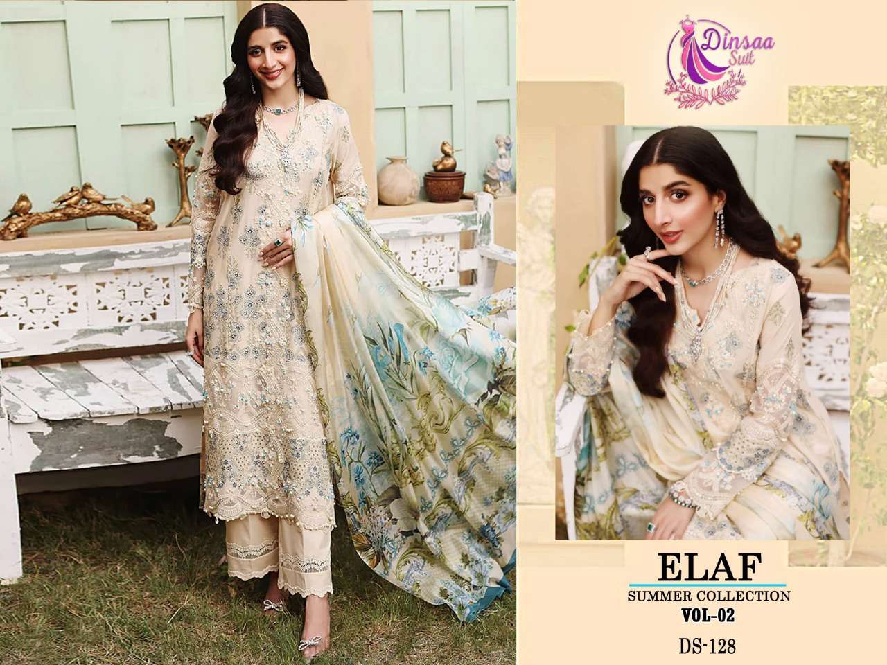 DINSAA SUIT ELAF SUMMER COLLECTION VOL 1