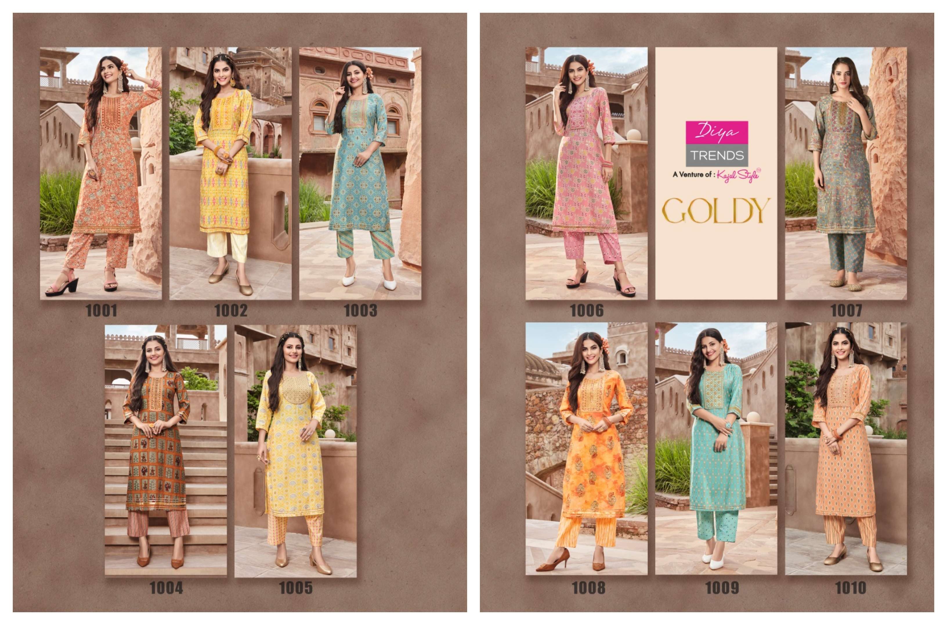 DIYA TRENDS GOLDY VOL 1