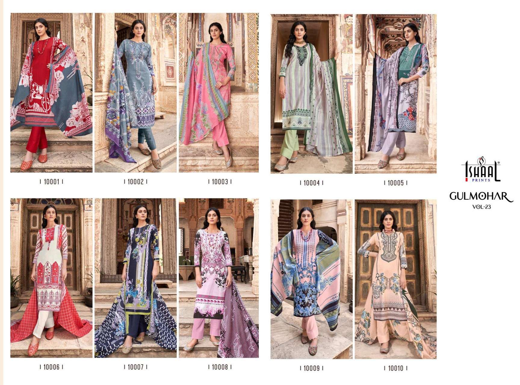 ISHAAL PRINTS GULMOHAR VOL 23
