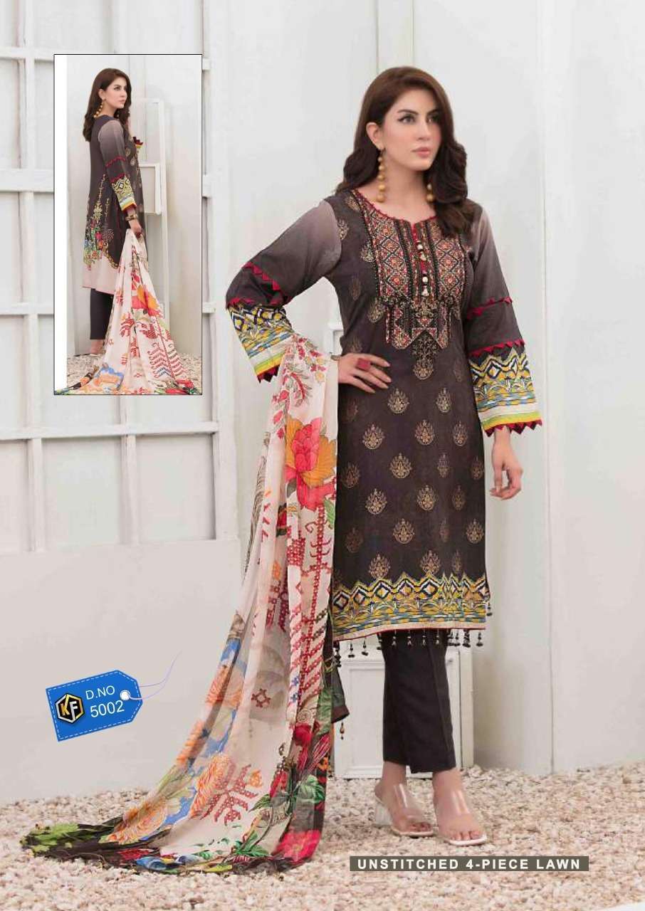 KEVAL FAB SOBIA NAZIR LUXURY LAWN VOL 5