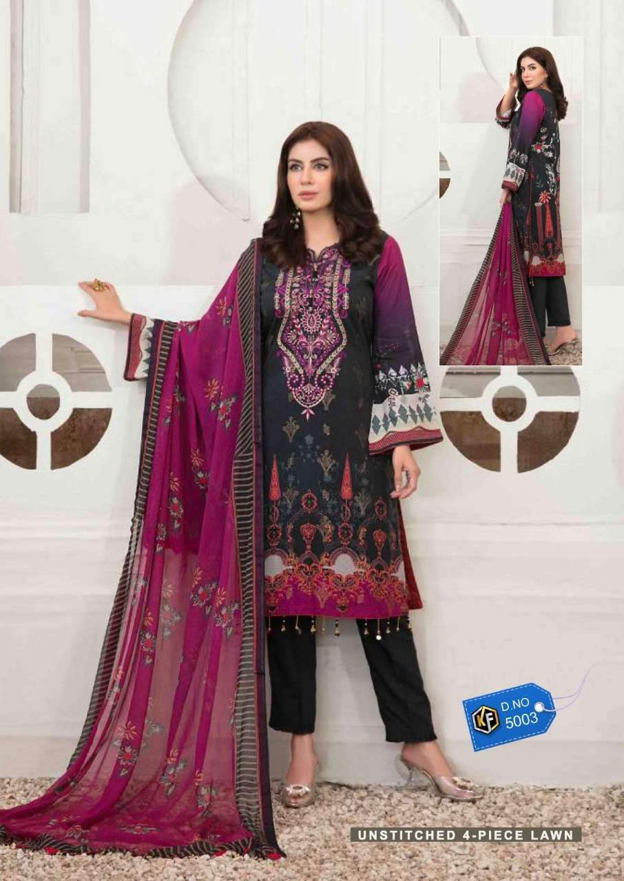 KEVAL FAB SOBIA NAZIR LUXURY LAWN VOL 5