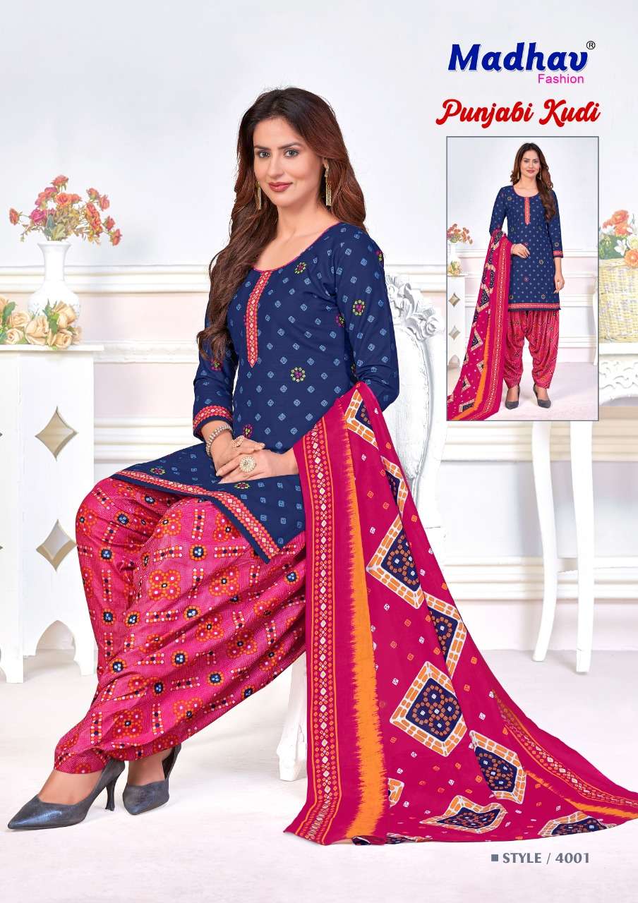 MADHAV FASHION PUNJABI KUDI 4 READY MADE 