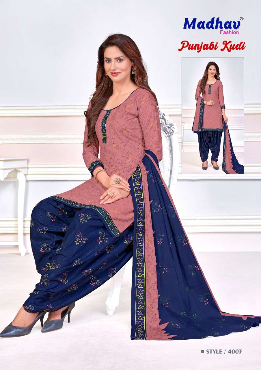 MADHAV FASHION PUNJABI KUDI 4 READY MADE 